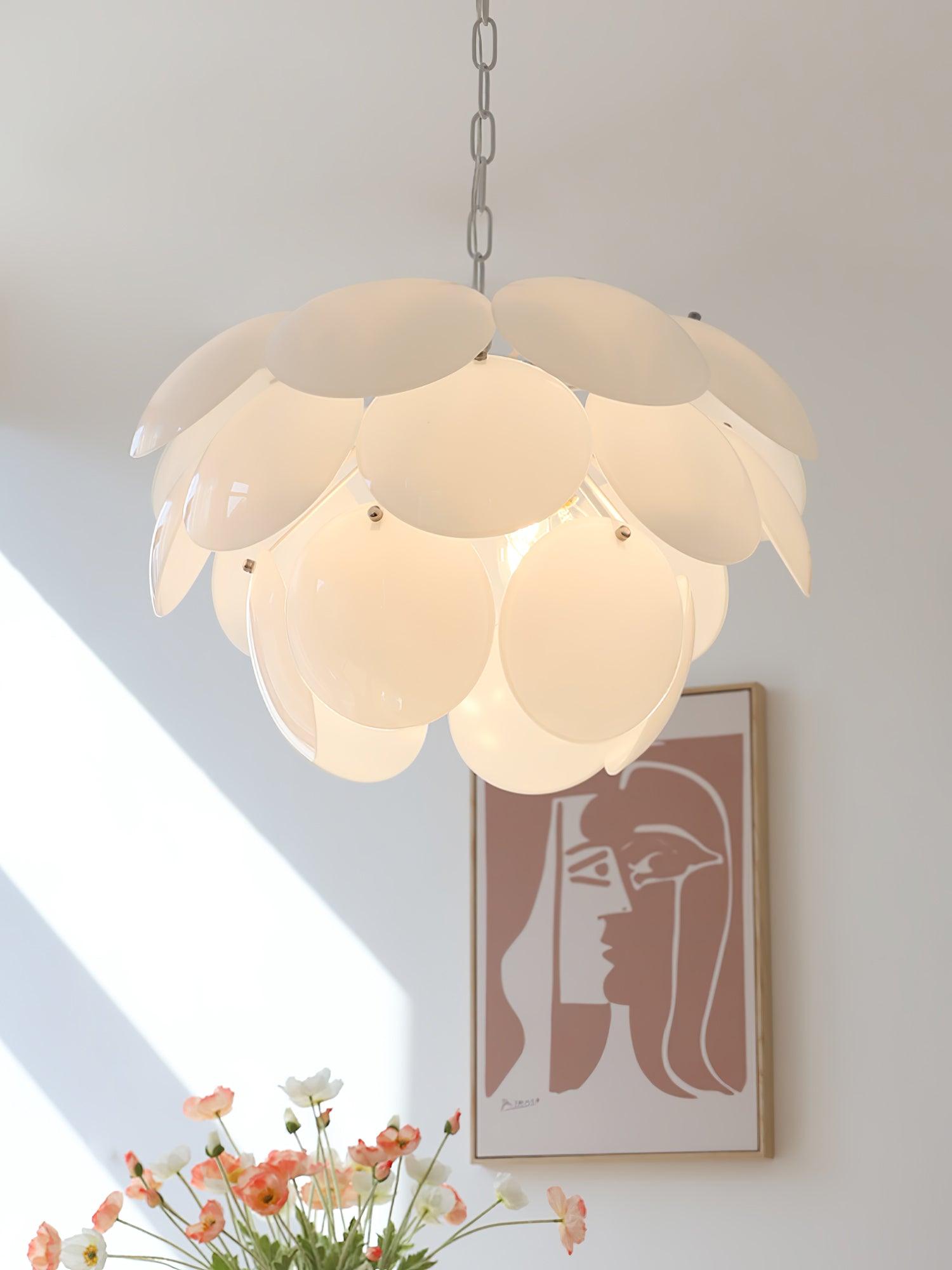 Sophia Minimalistischer Glas-Kronleuchter-Letslighting