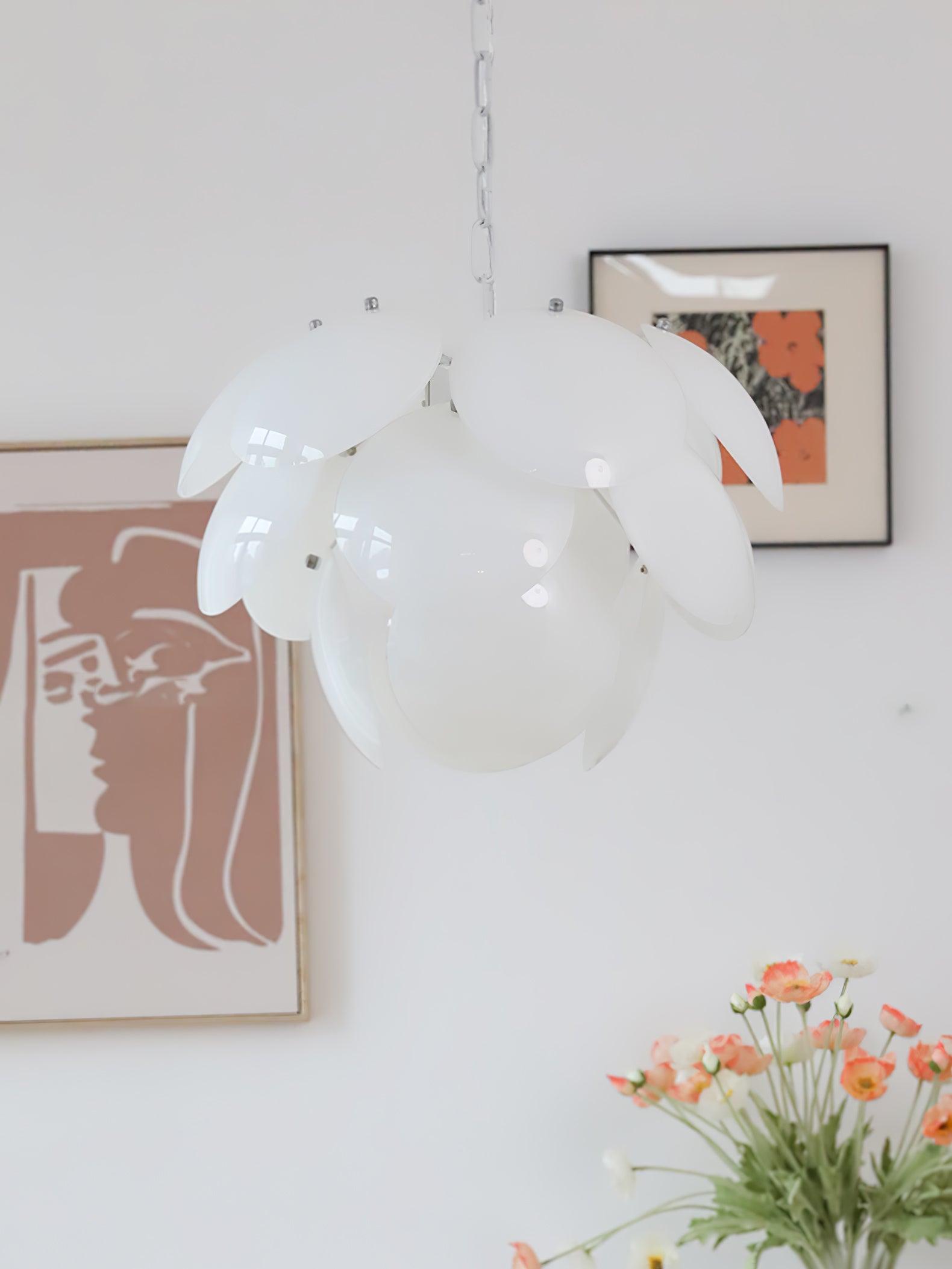 Sophia Minimalistischer Glas-Kronleuchter-Letslighting