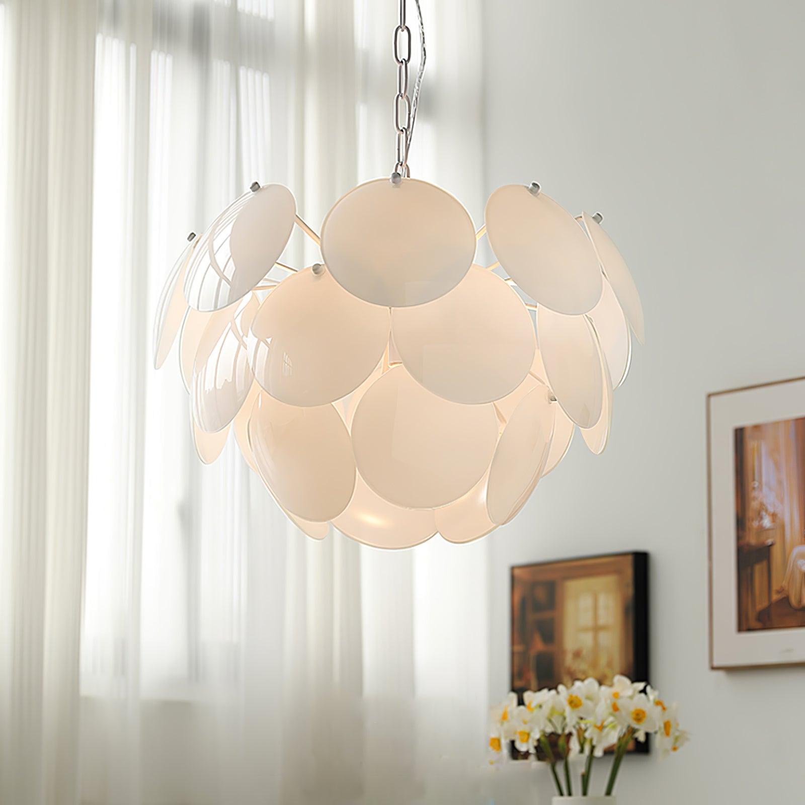 Sophia Minimalistischer Glas-Kronleuchter-Letslighting