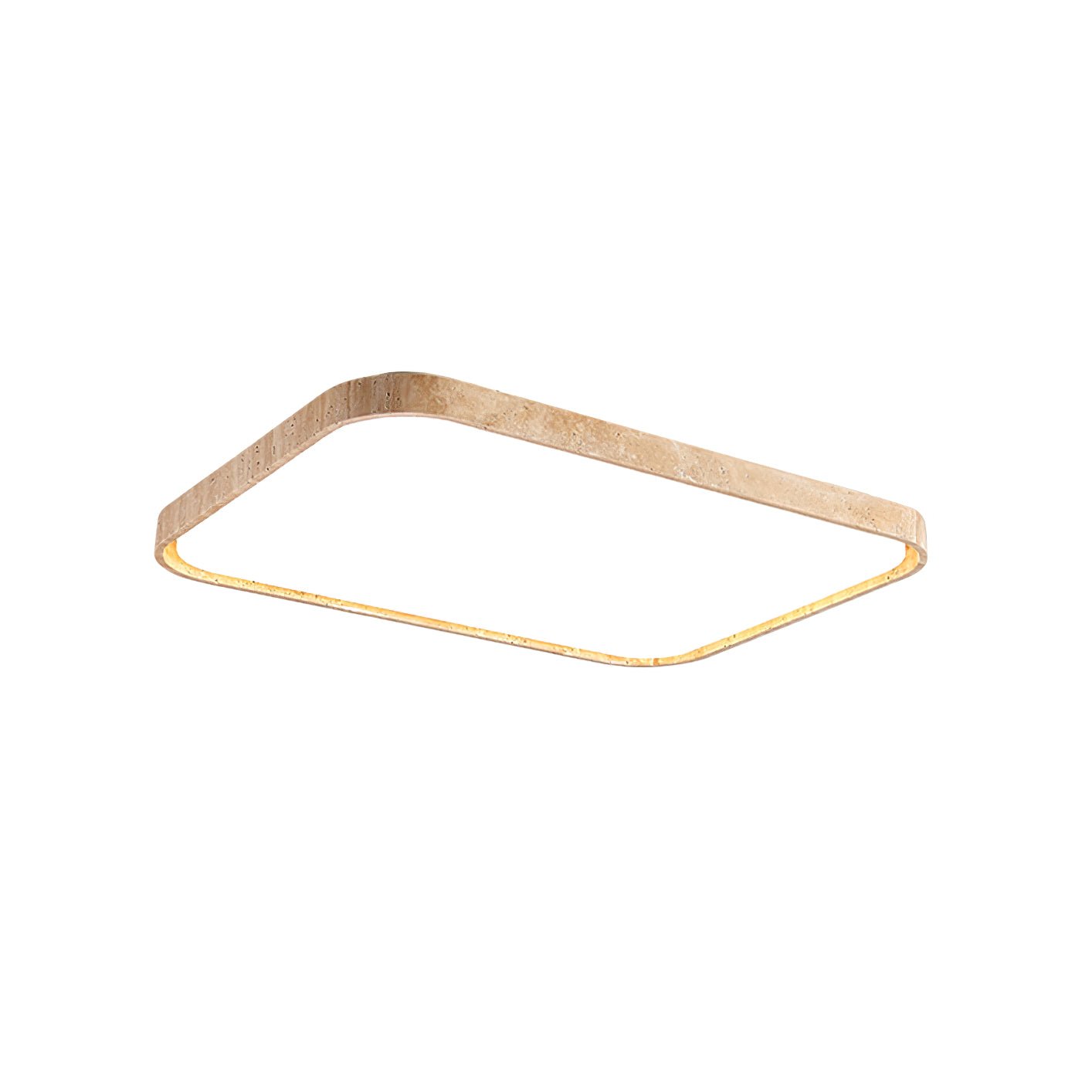 Aisle Travertine Square Ceiling Light - Neutralighting