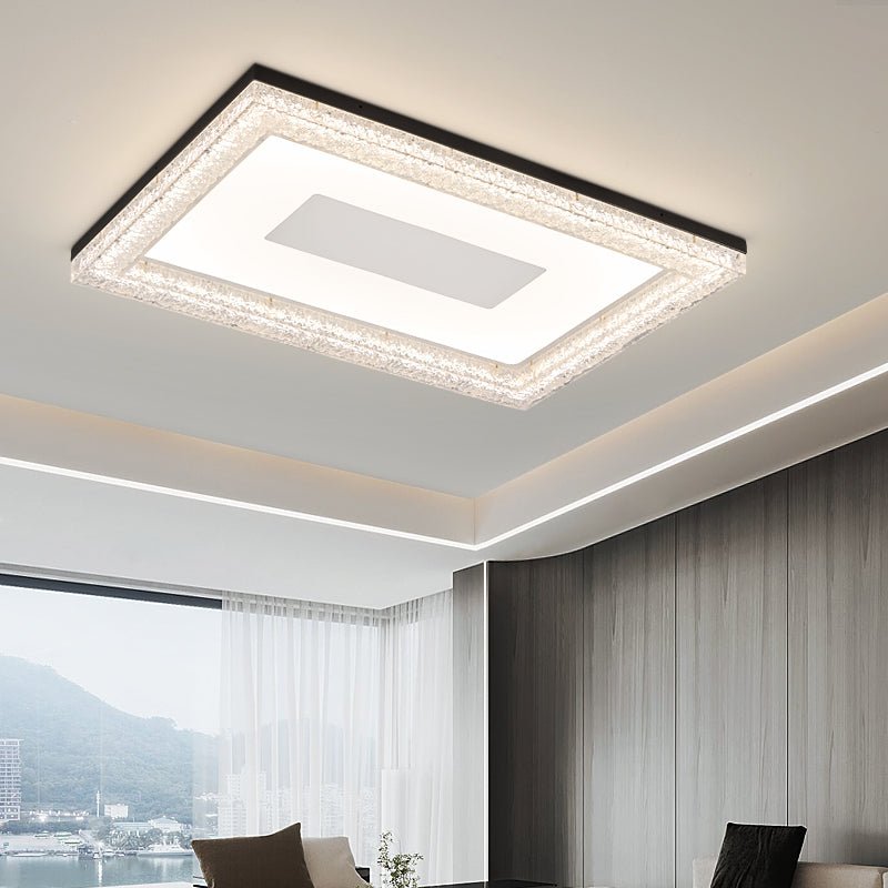 Icarisra Moderne Minimalistische Deckenleuchte aus Kunstharz-Letslighting