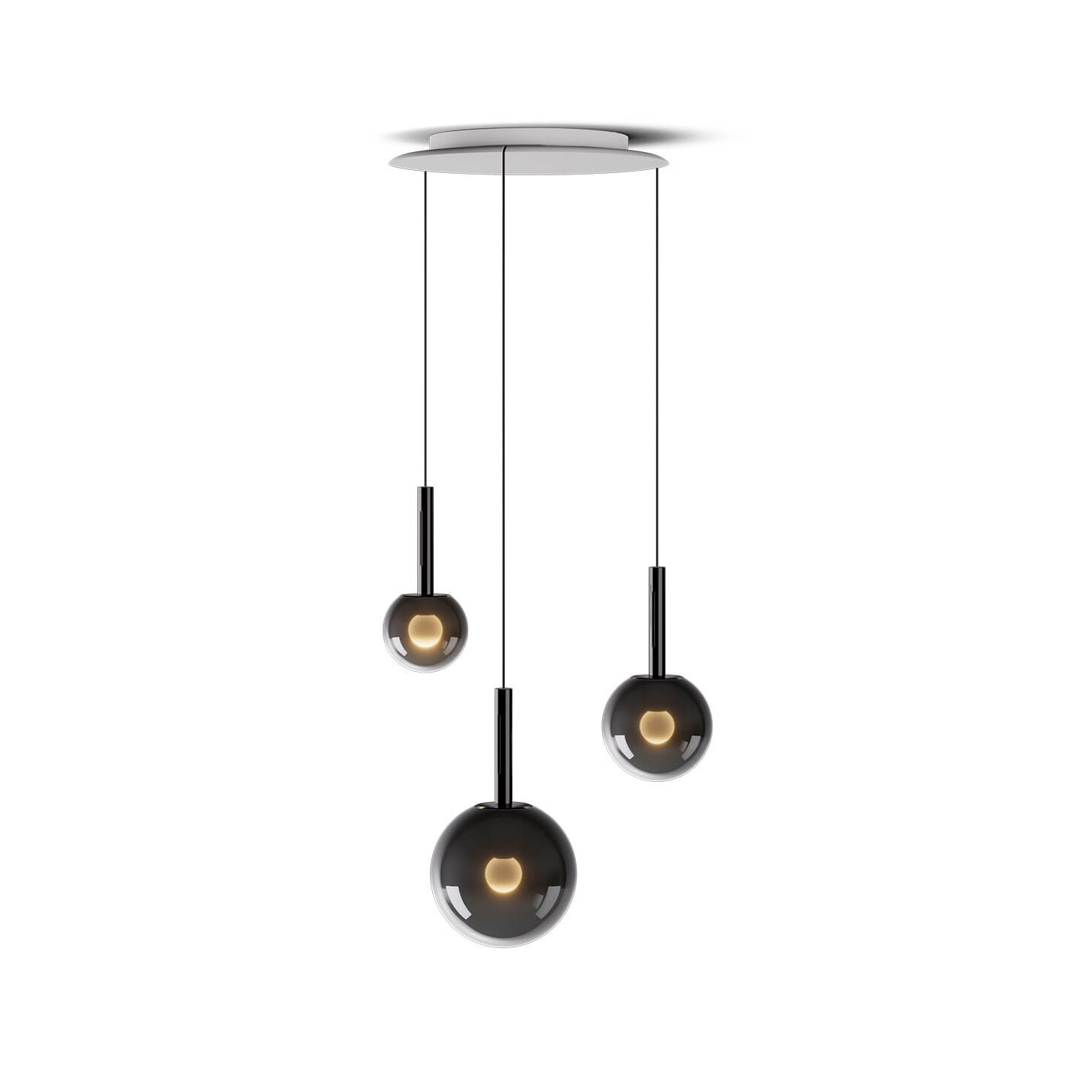 Vetheel Traditionell Wolke Glas Pendelleuchte-Letslighting