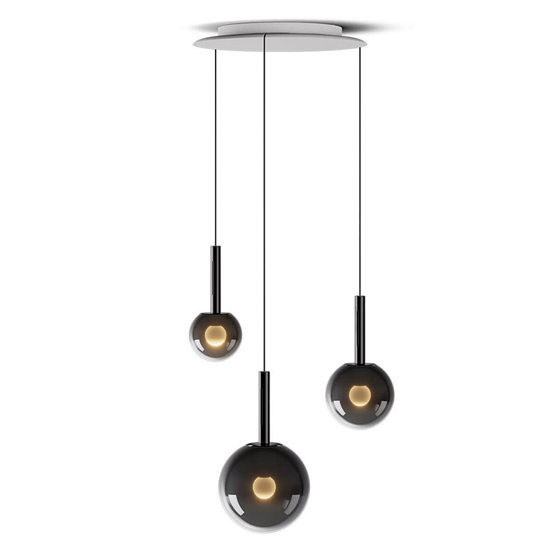Vetheel Traditionell Wolke Glas Pendelleuchte-Letslighting
