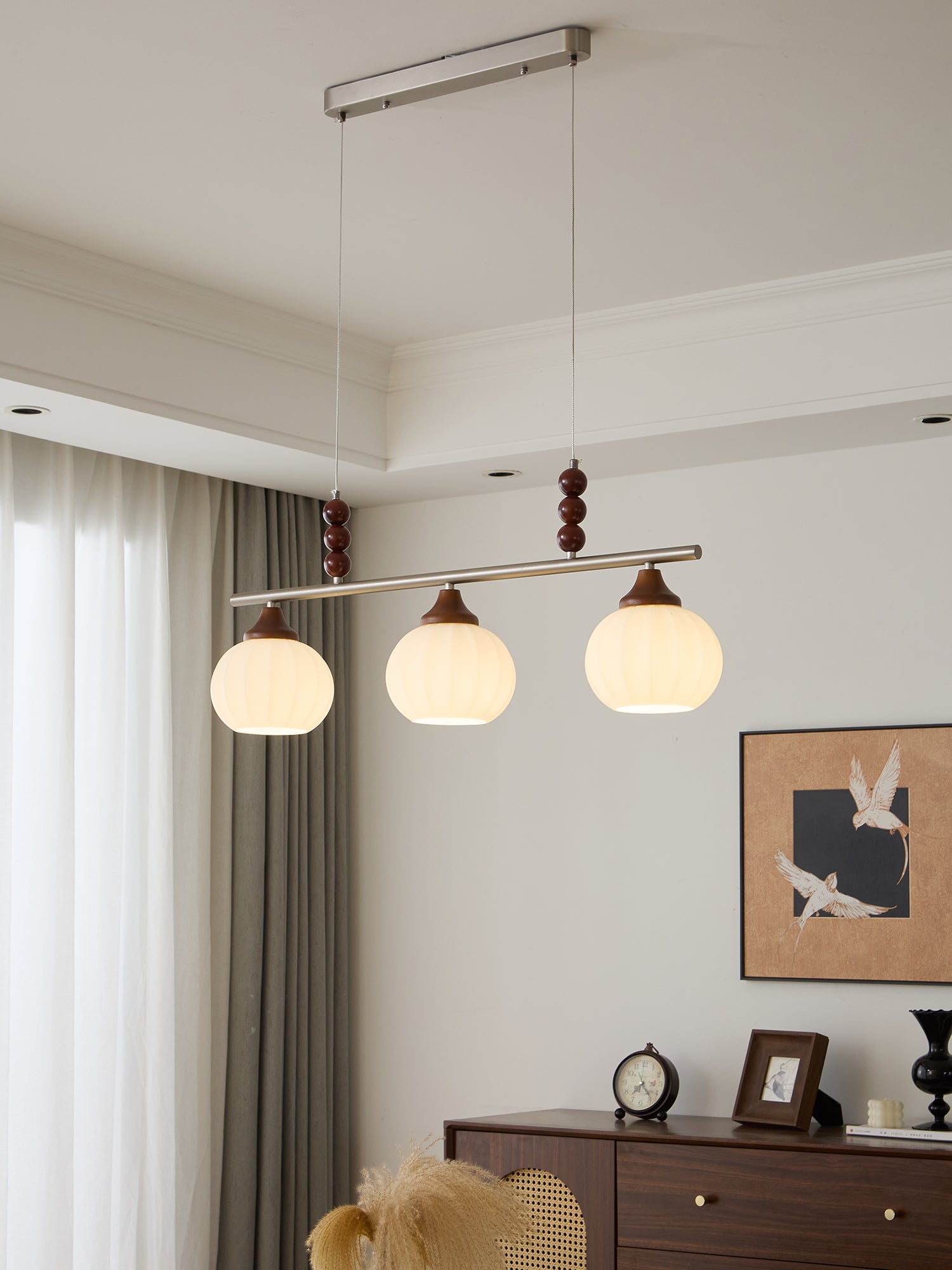 Vento Retro Glas Pendelleuchte-Letslighting