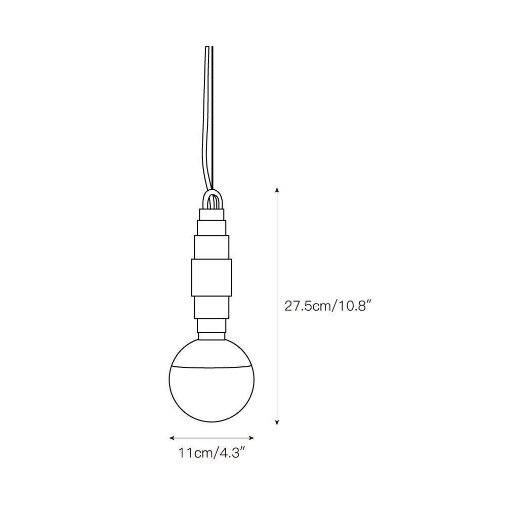Vevinir Modern Minimalist Marble Alabaster Pendant Lamp - Letslighting