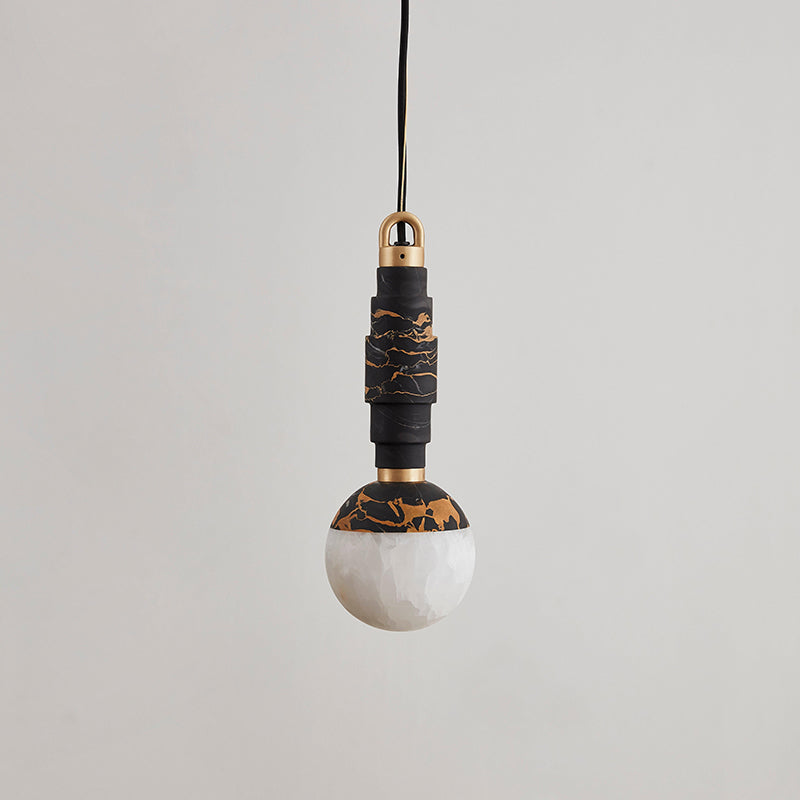 Vevinir Modern Minimalist Marble Alabaster Pendant Lamp - Letslighting