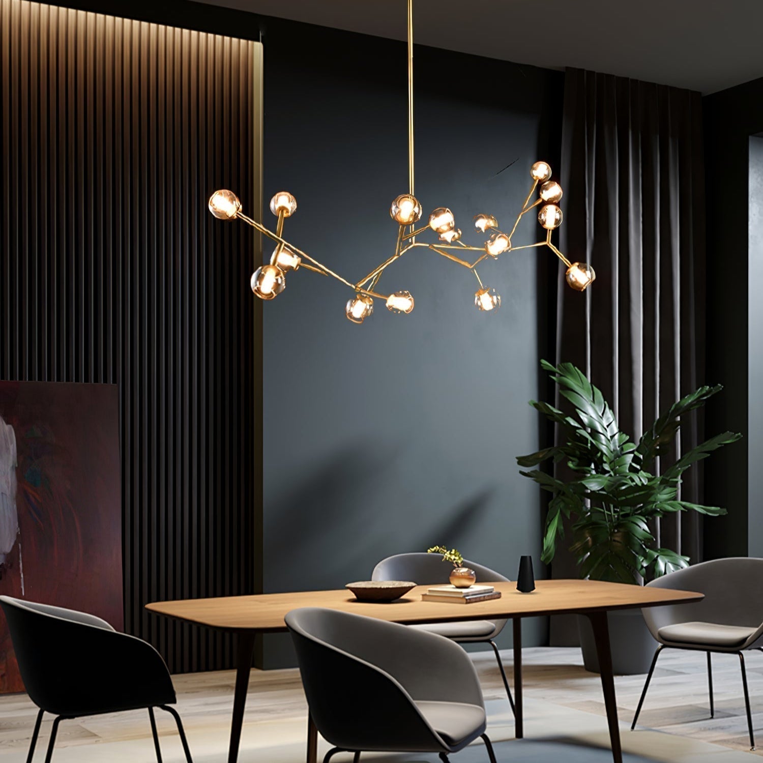 Colton Luxus-Kronleuchter aus Metall-Letslighting