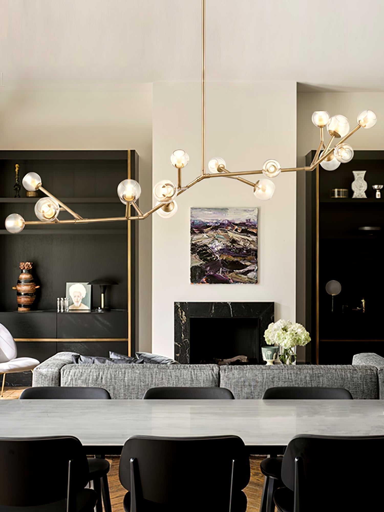 Colton Luxus-Kronleuchter aus Metall-Letslighting