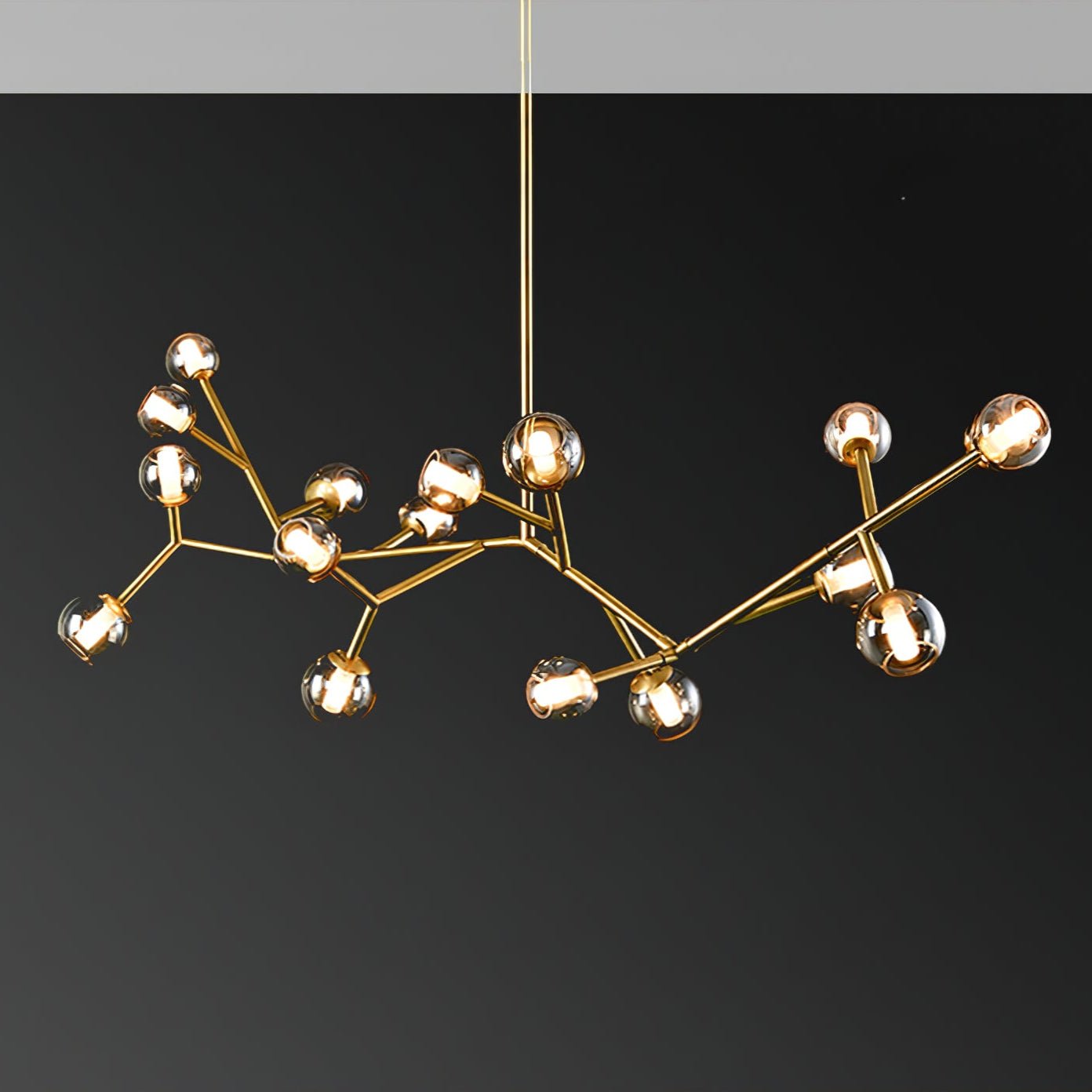 Colton Luxus-Kronleuchter aus Metall-Letslighting