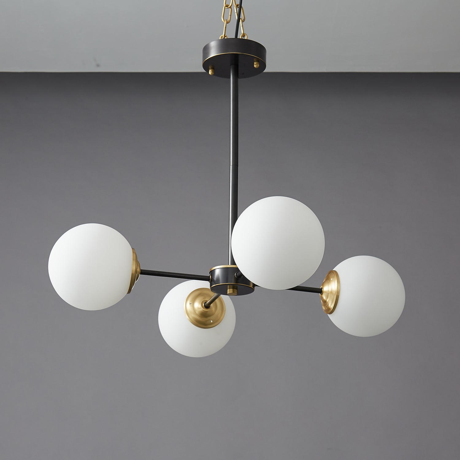 Catalos Moderner Premium-Kronleuchter aus Messing und Glas-Letslighting