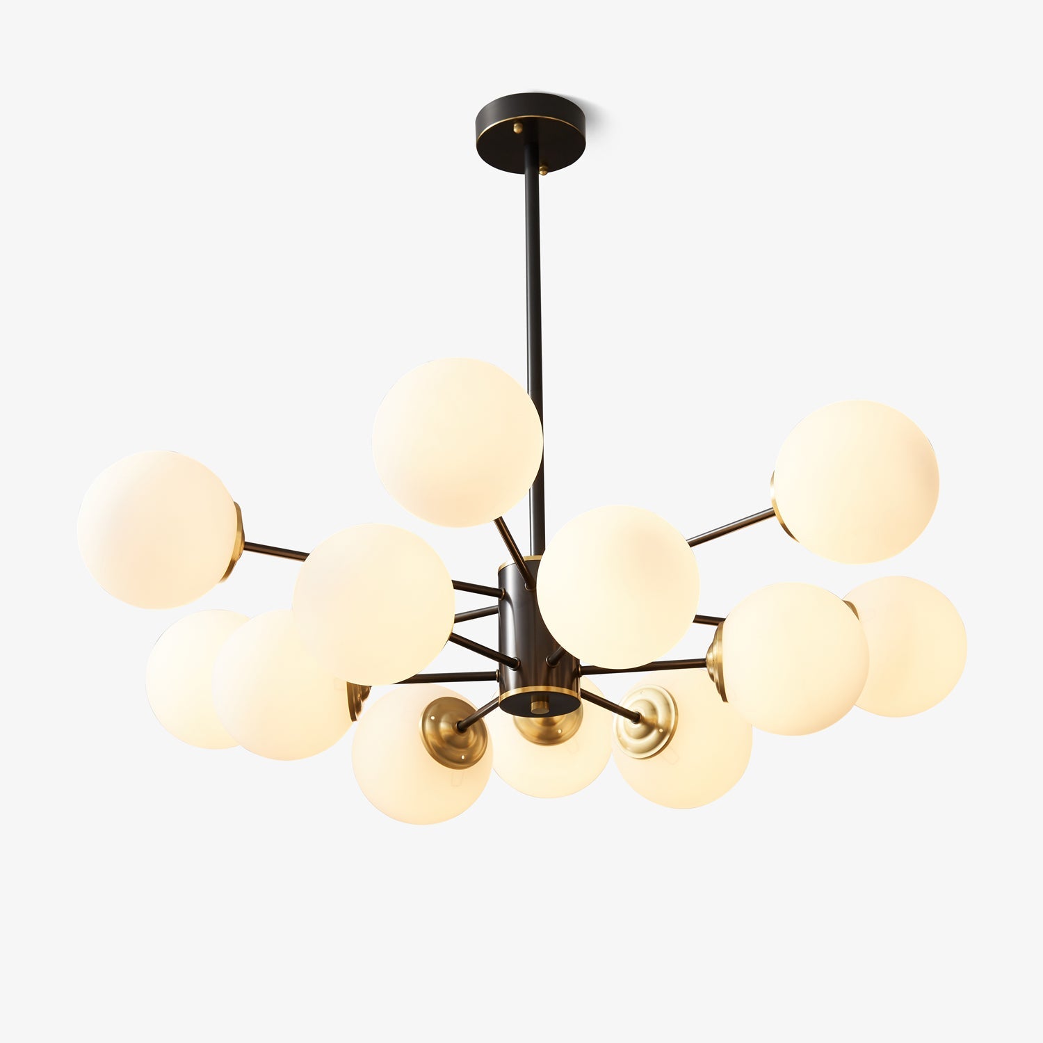 Catalos Moderner Premium-Kronleuchter aus Messing und Glas-Letslighting