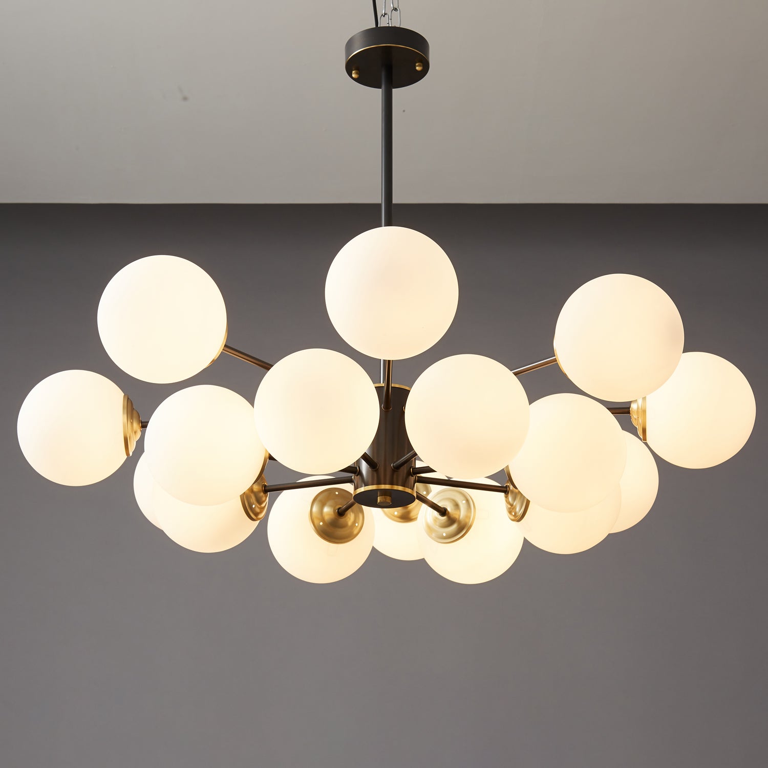Catalos Moderner Premium-Kronleuchter aus Messing und Glas-Letslighting