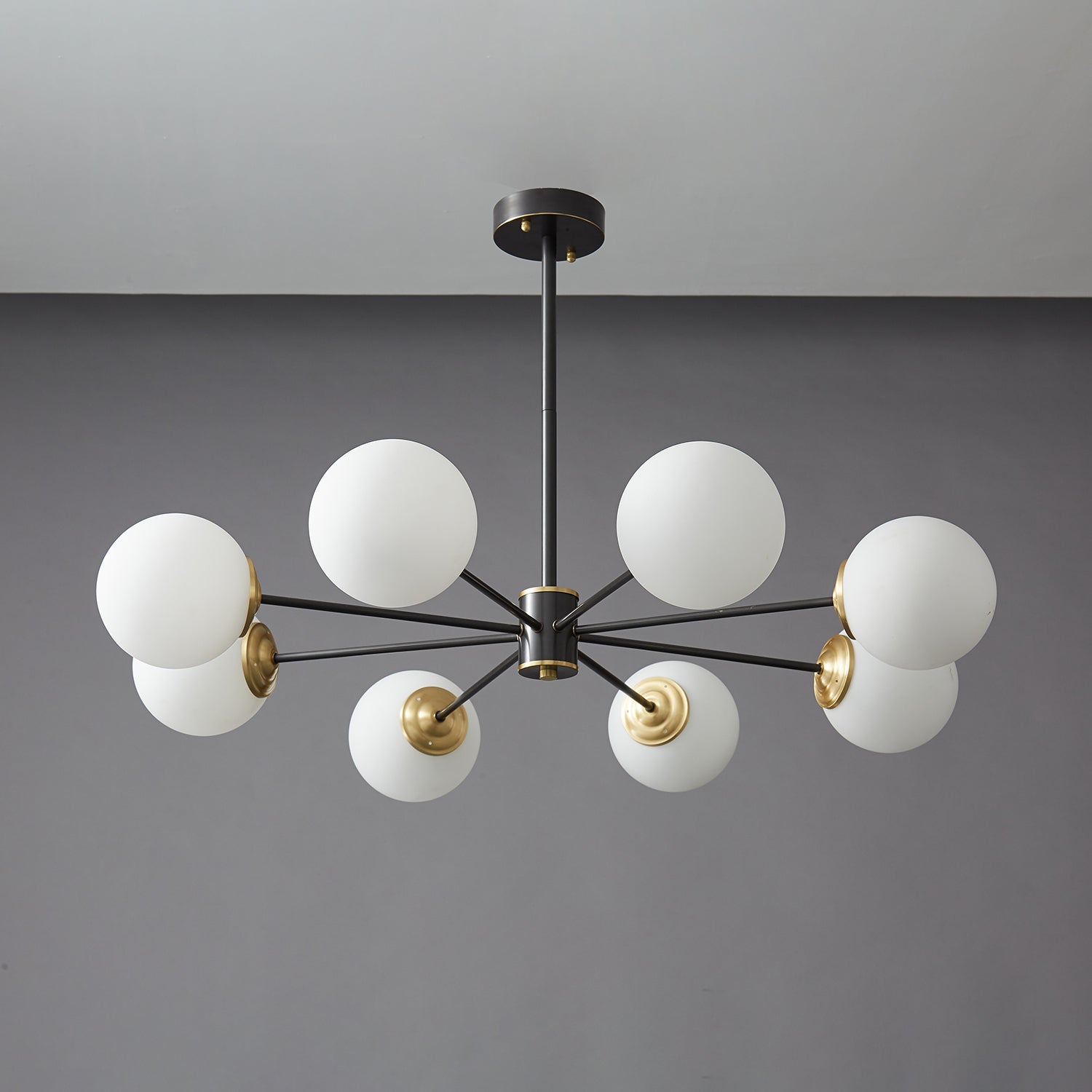 Catalos Moderner Premium-Kronleuchter aus Messing und Glas-Letslighting