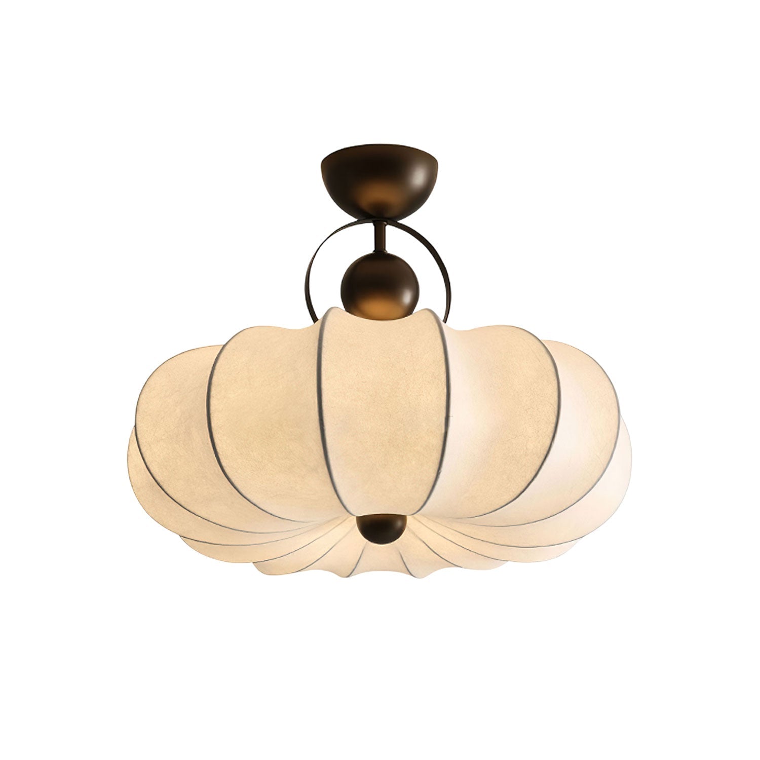Yunshui Blütenblatt Stoff Bronze Pendelleuchte-Letslighting