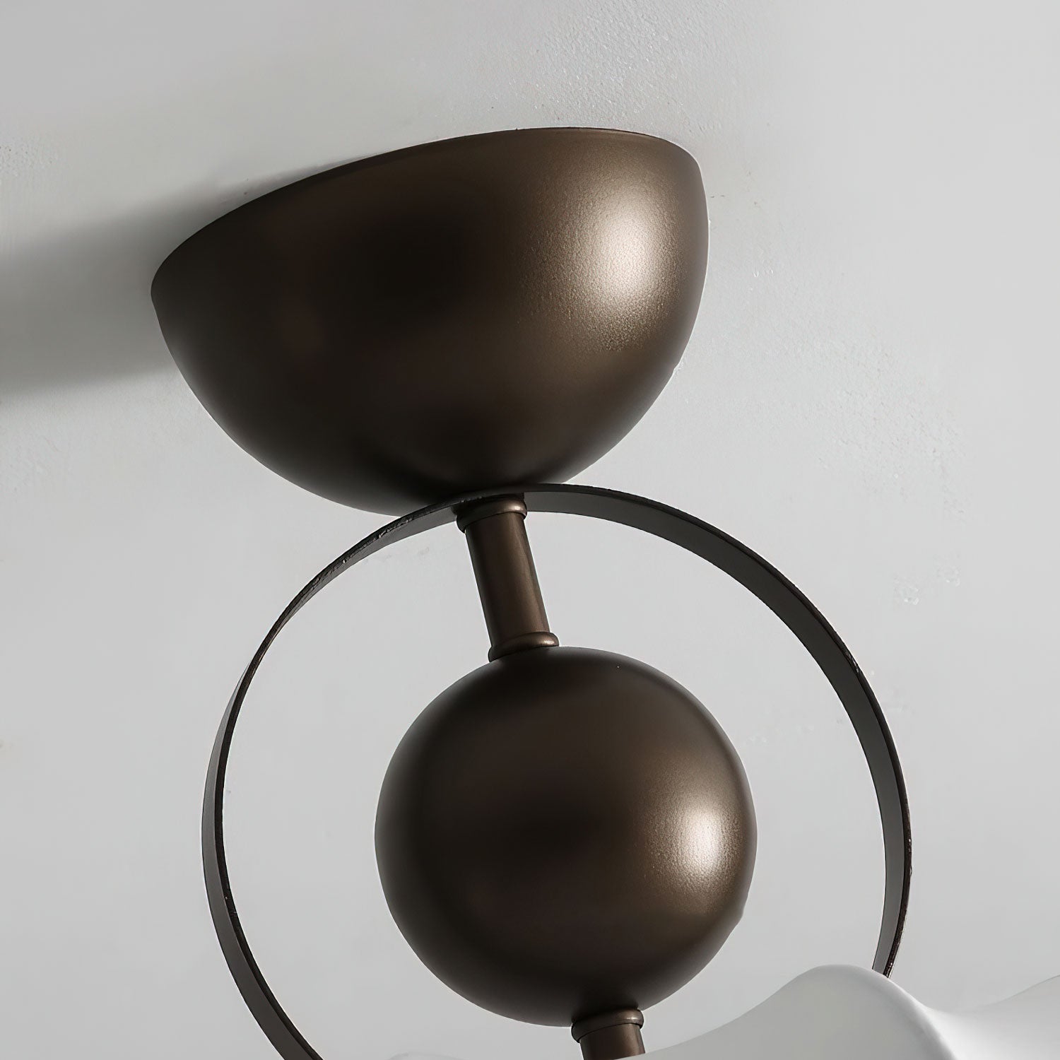 Yunshui Blütenblatt Stoff Bronze Pendelleuchte-Letslighting
