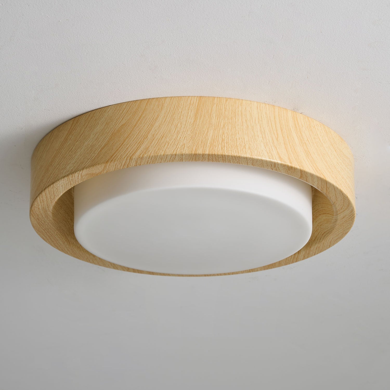 Daniel Minimalistische Deckenleuchte aus Holz-Letslighting