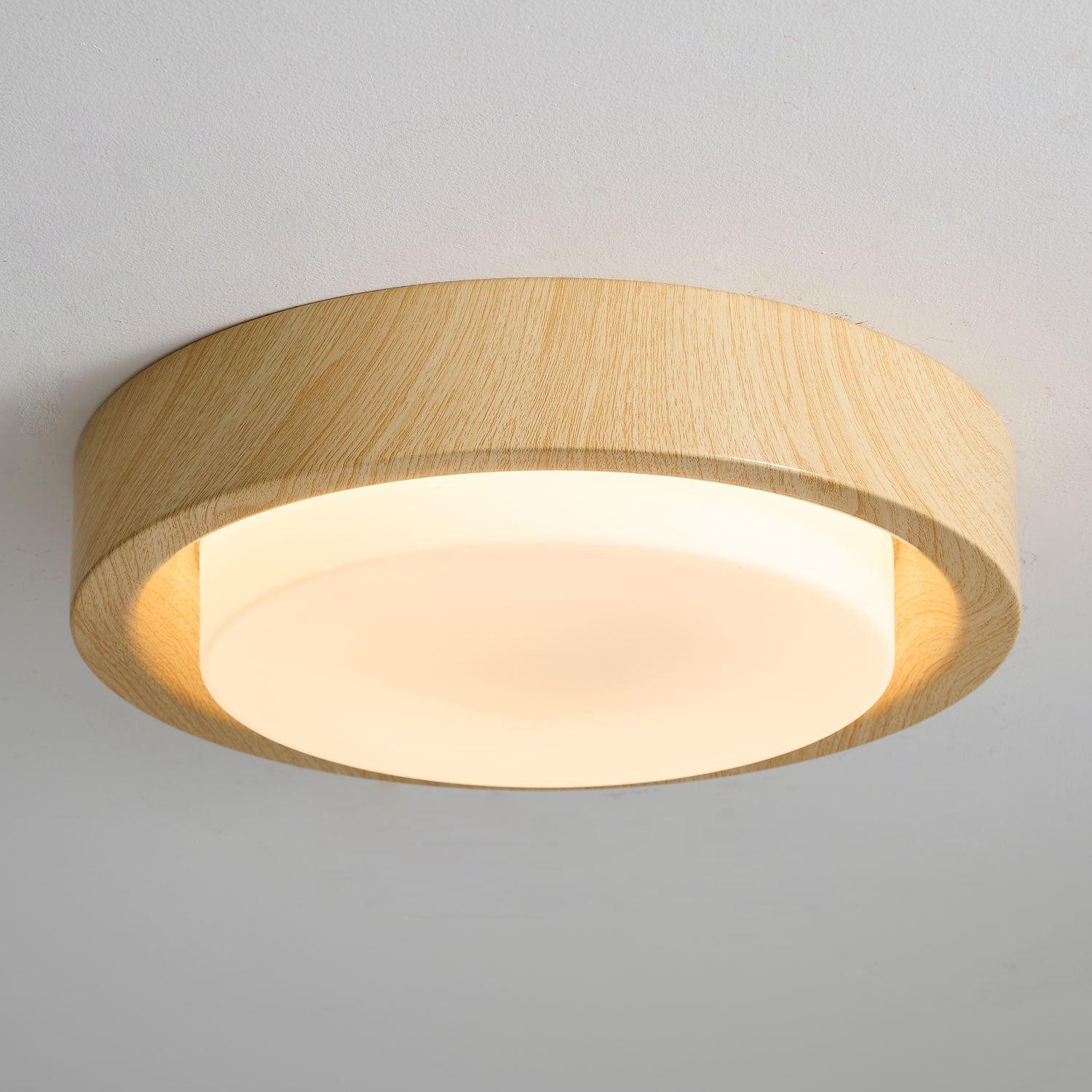 Daniel Minimalistische Deckenleuchte aus Holz-Letslighting
