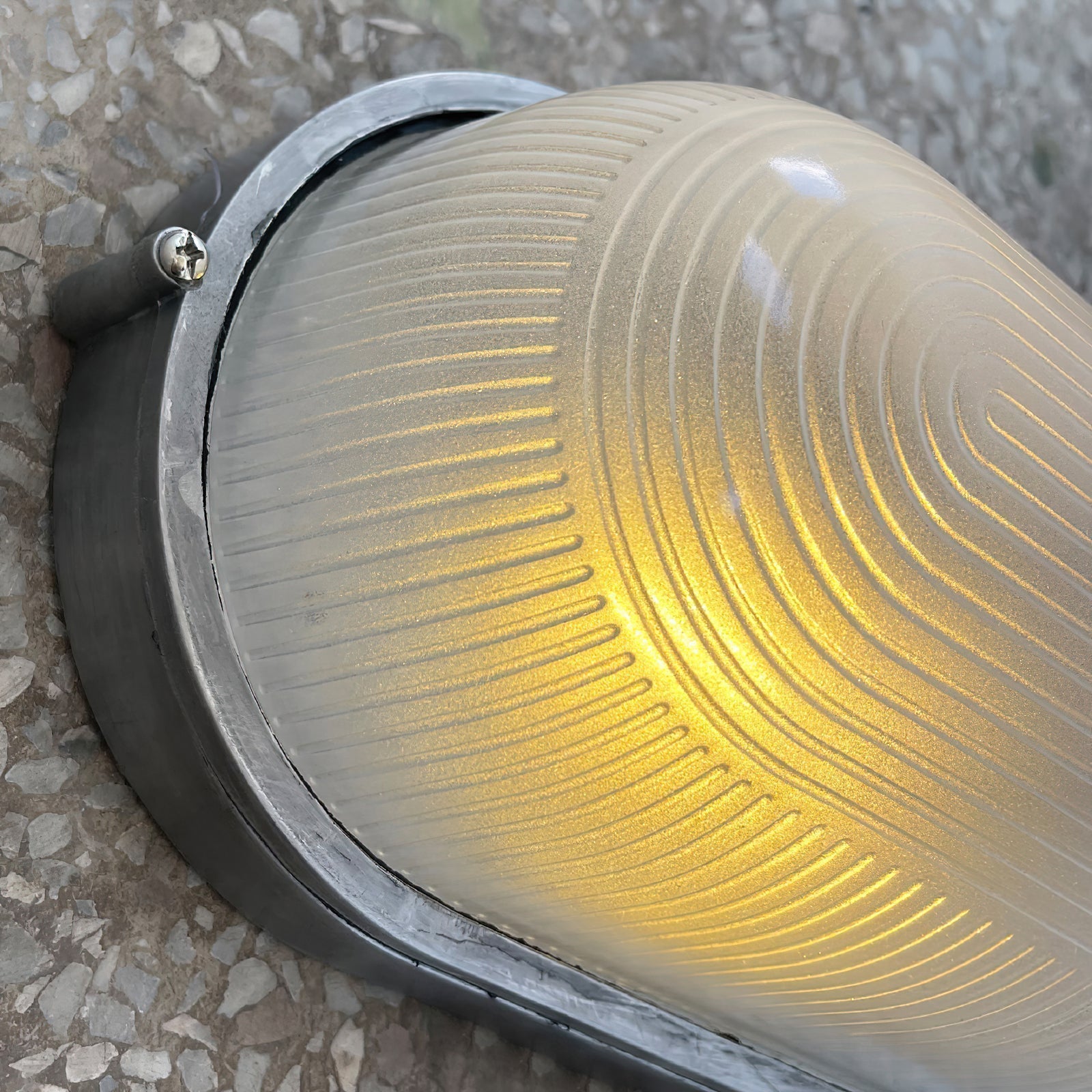 Oshaen Vintage Echo Glas Wandleuchte-Letslighting