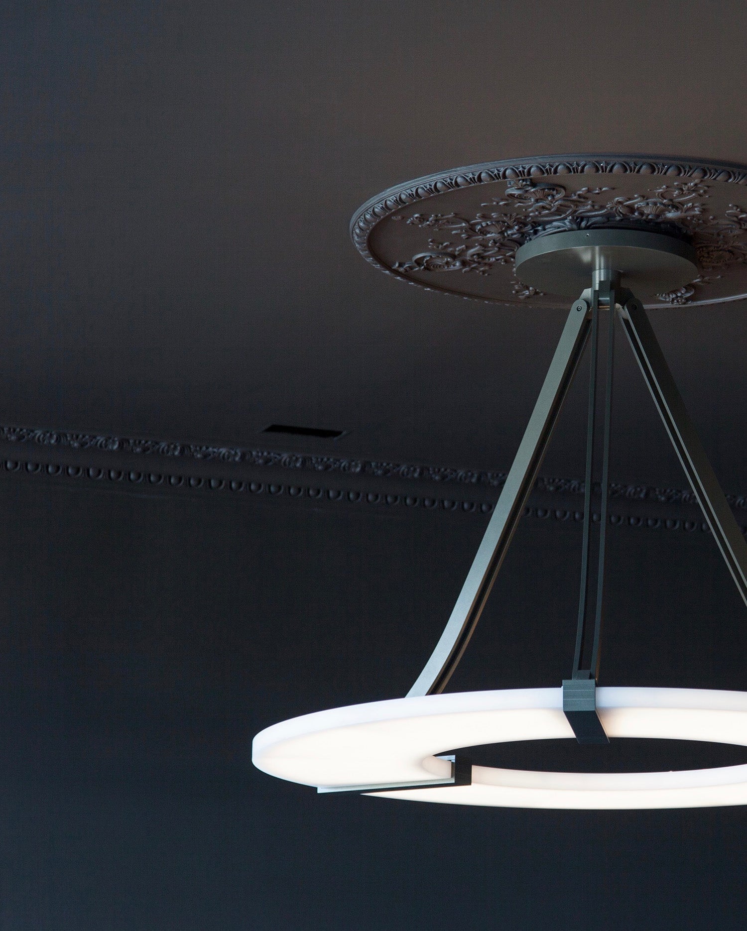 Elirionis Modern Minimalist Metal Alabaster Chandelier - Letslighting