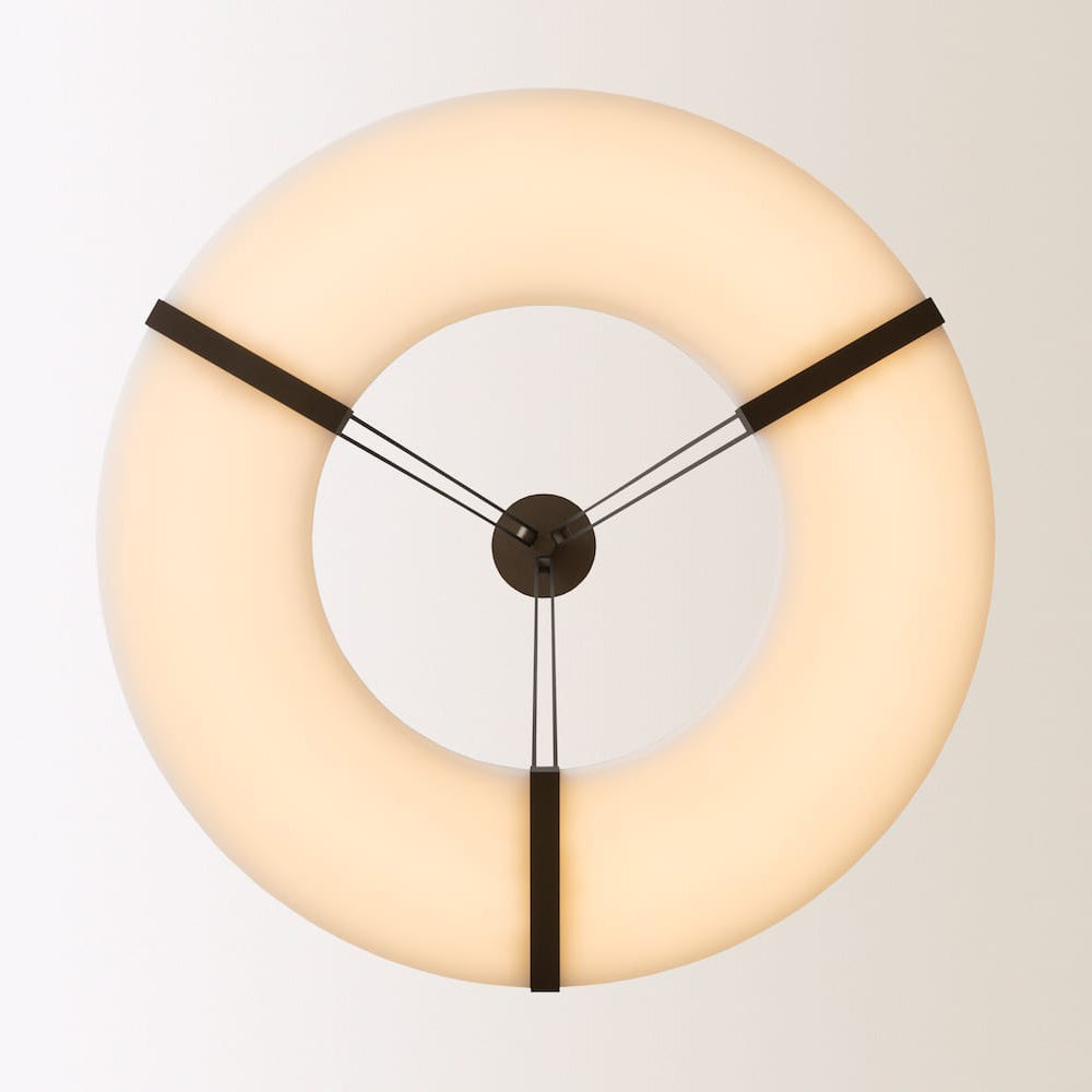 Elirionis Modern Minimalist Metal Alabaster Chandelier - Letslighting