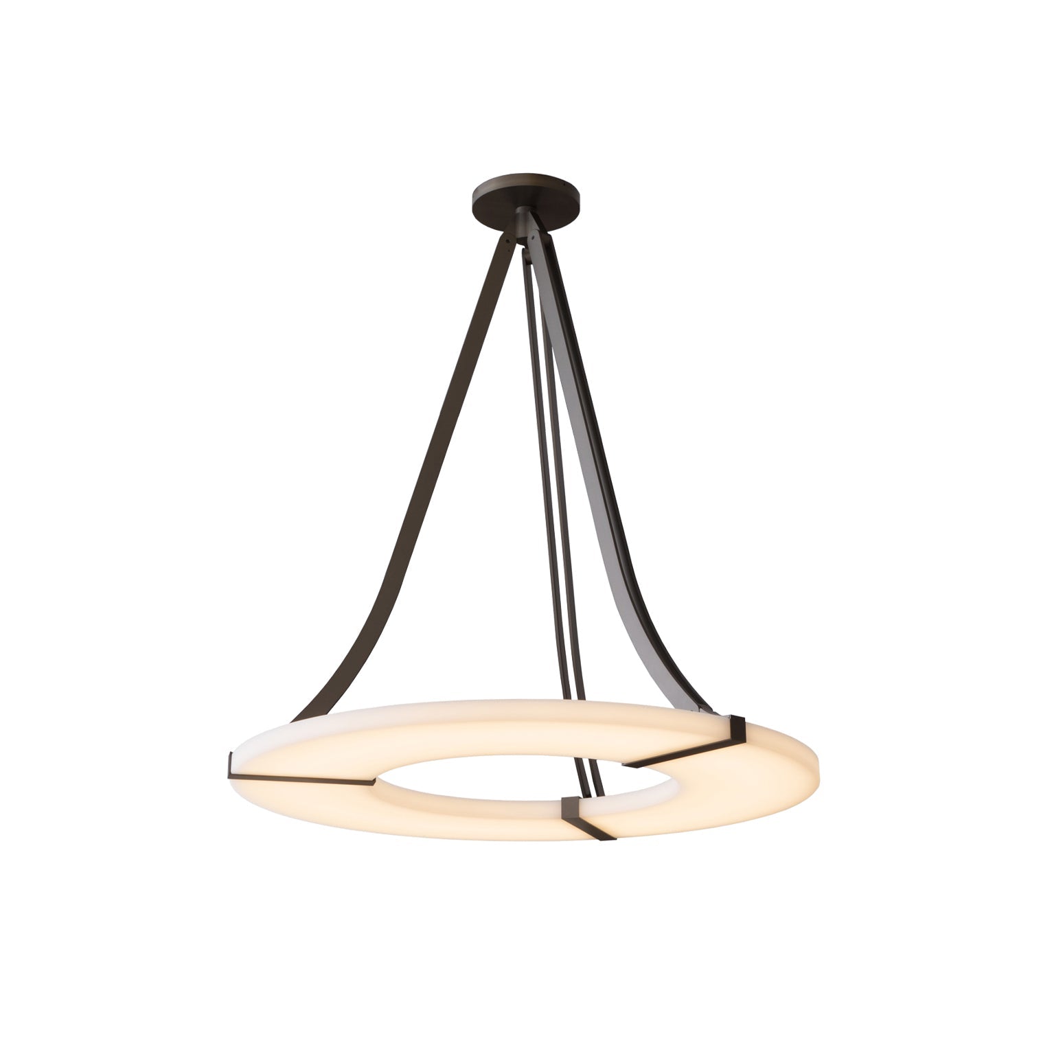 Elirionis Modern Minimalist Metal Alabaster Chandelier - Letslighting