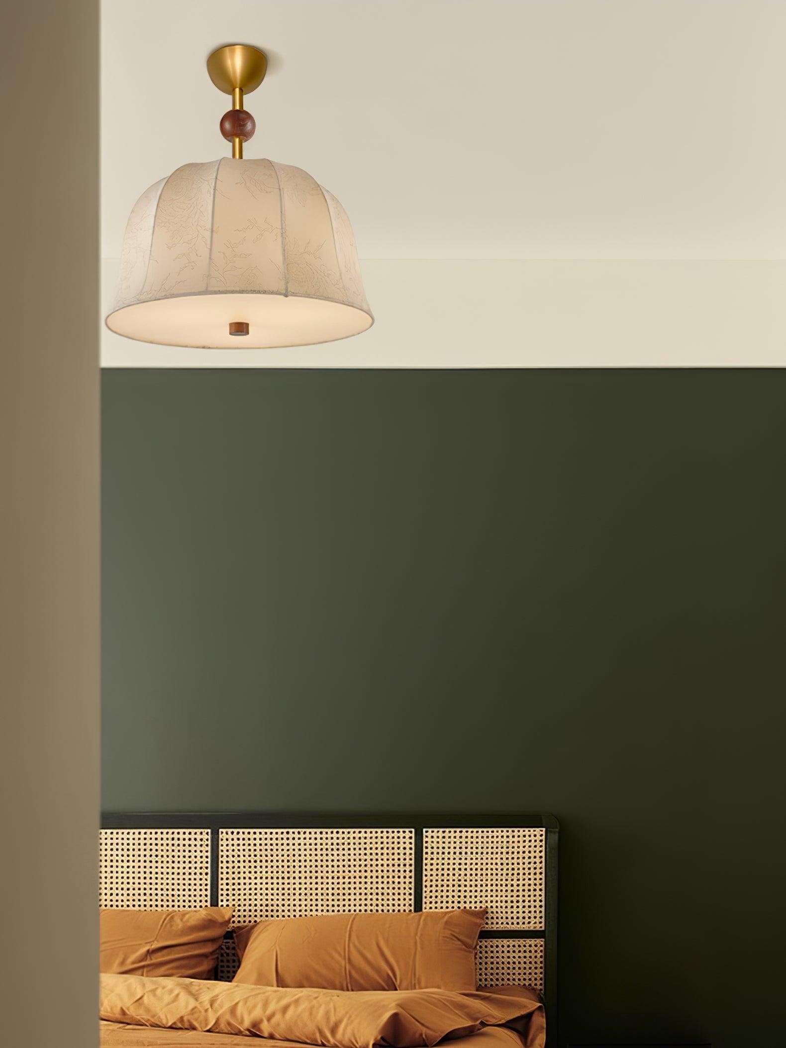 York Vintage-Deckenleuchte aus Stoff-Letslighting