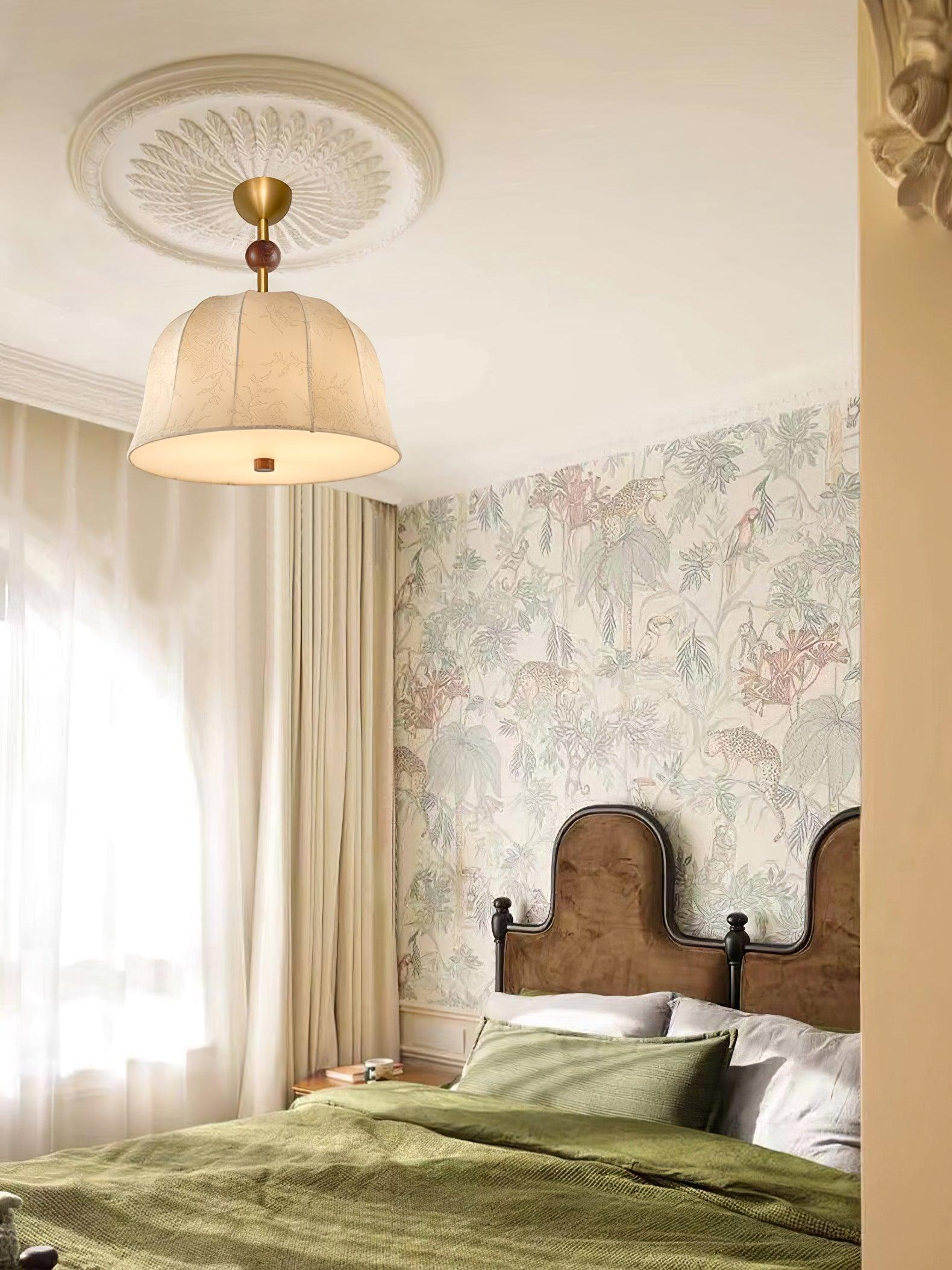York Vintage-Deckenleuchte aus Stoff-Letslighting