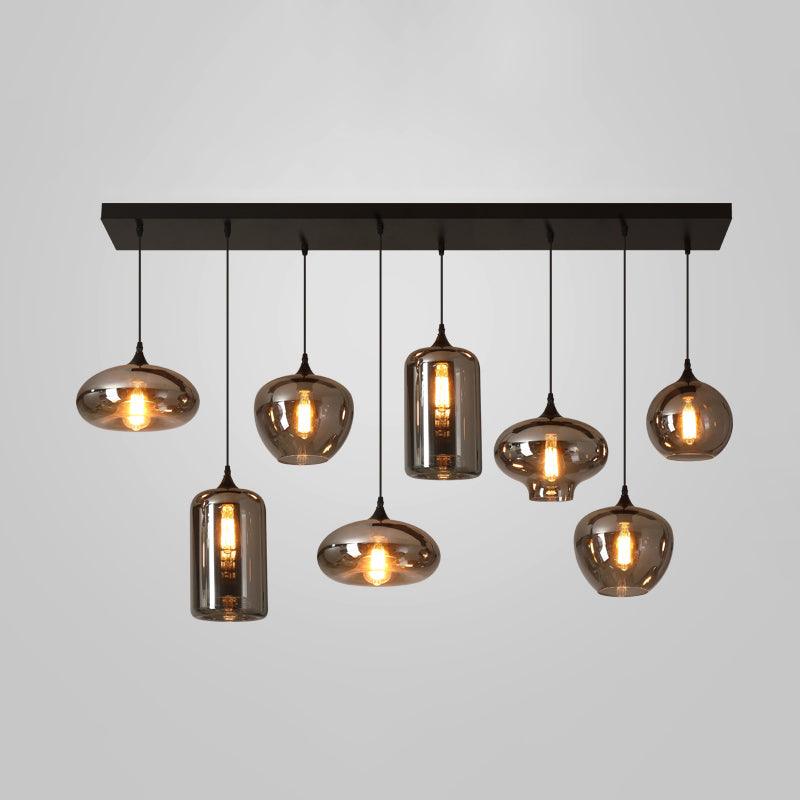 Bottle Glass Pendant Light - Blowlighting