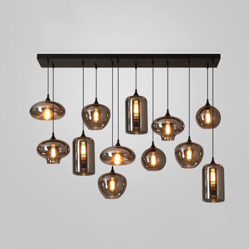 Bottle Glass Pendant Light - Blowlighting