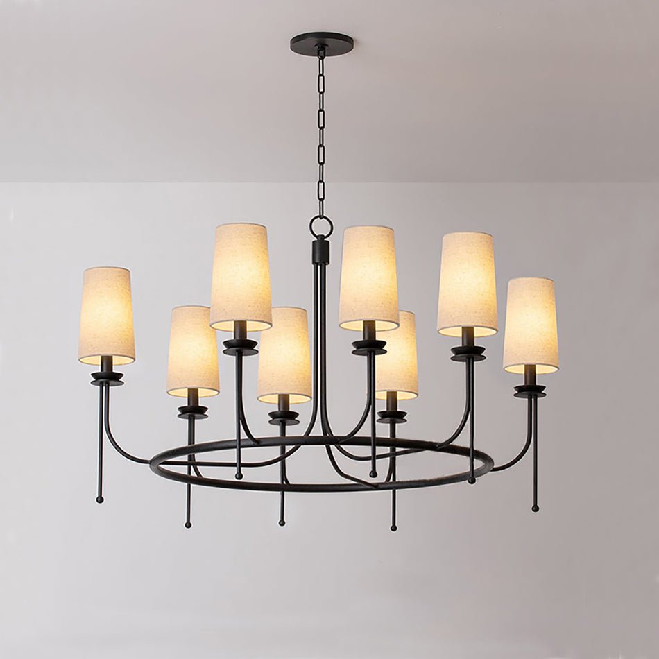 Yovaris Eleganter Vintage-Kronleuchter aus Eisen-Letslighting