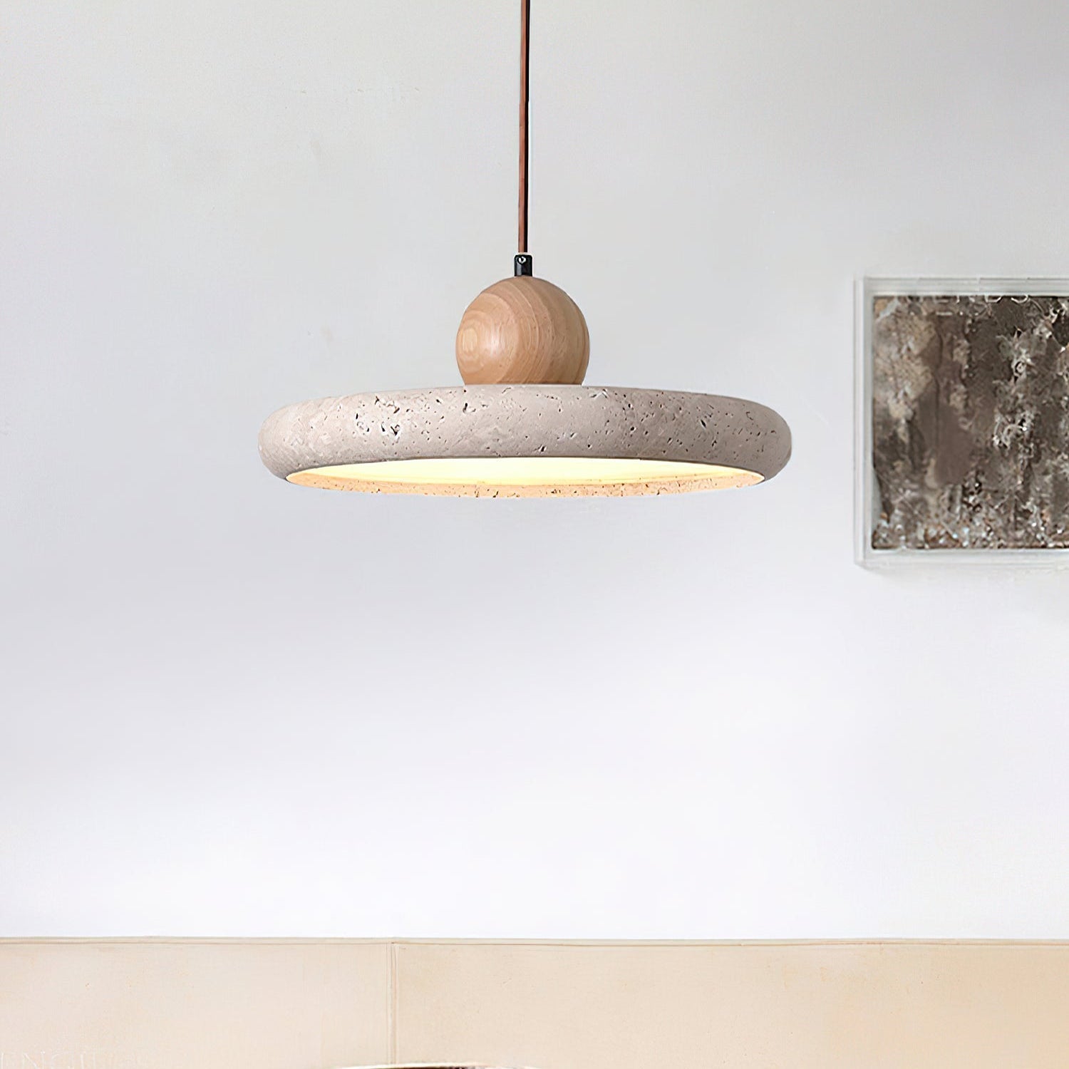Lydia Travertine. Pendant Light - Letslighting