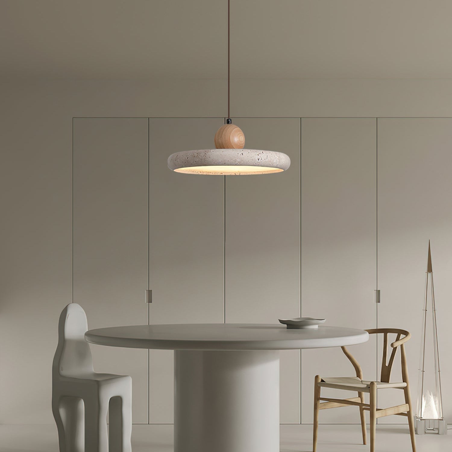 Lydia Travertine. Pendant Light - Letslighting