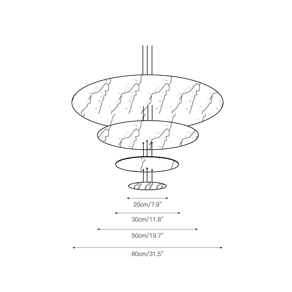 Erliris Postmodern Luxury Chandelier-Letslighting