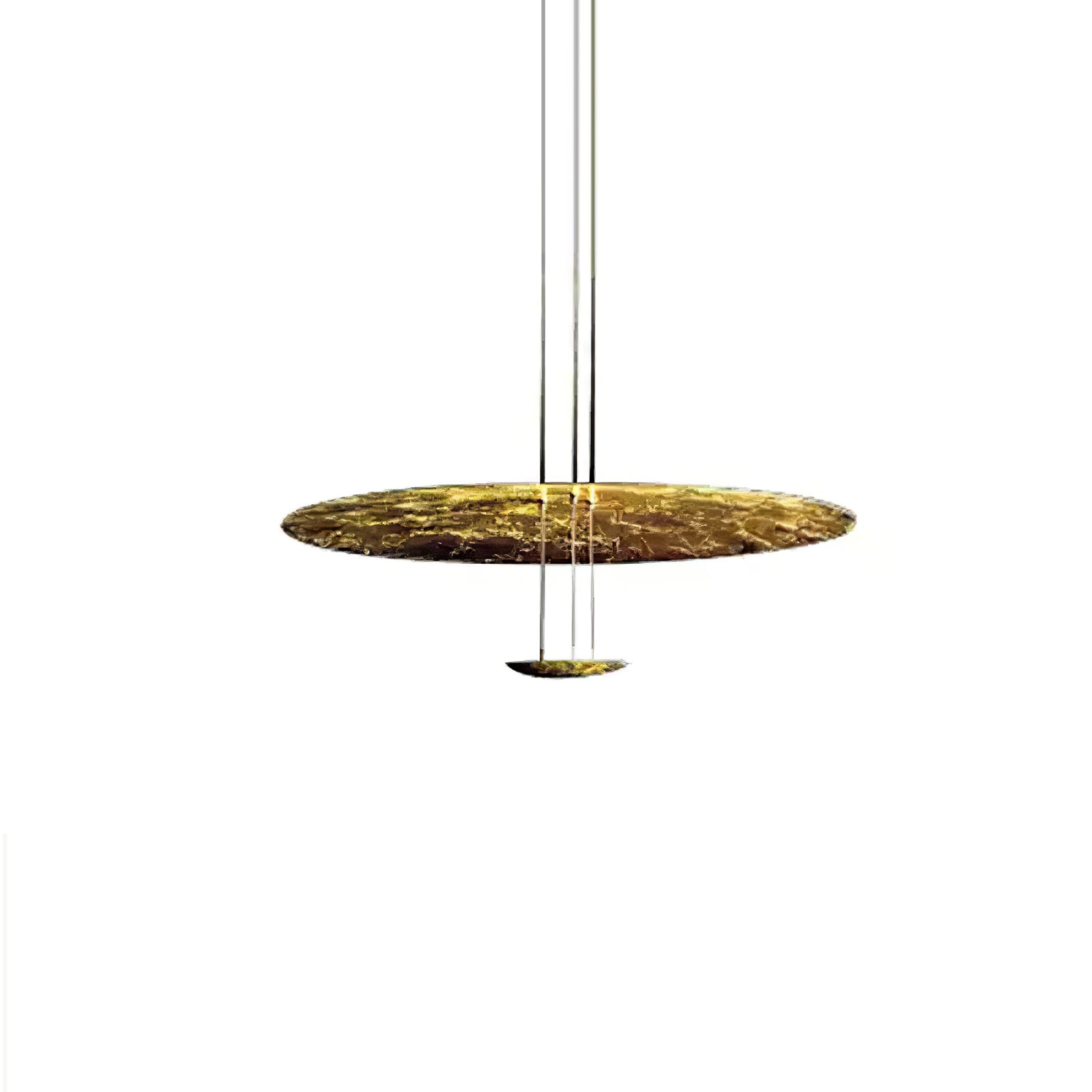 Zathaara Mehrlagige Pendelleuchte aus Goldfolie-Letslighting