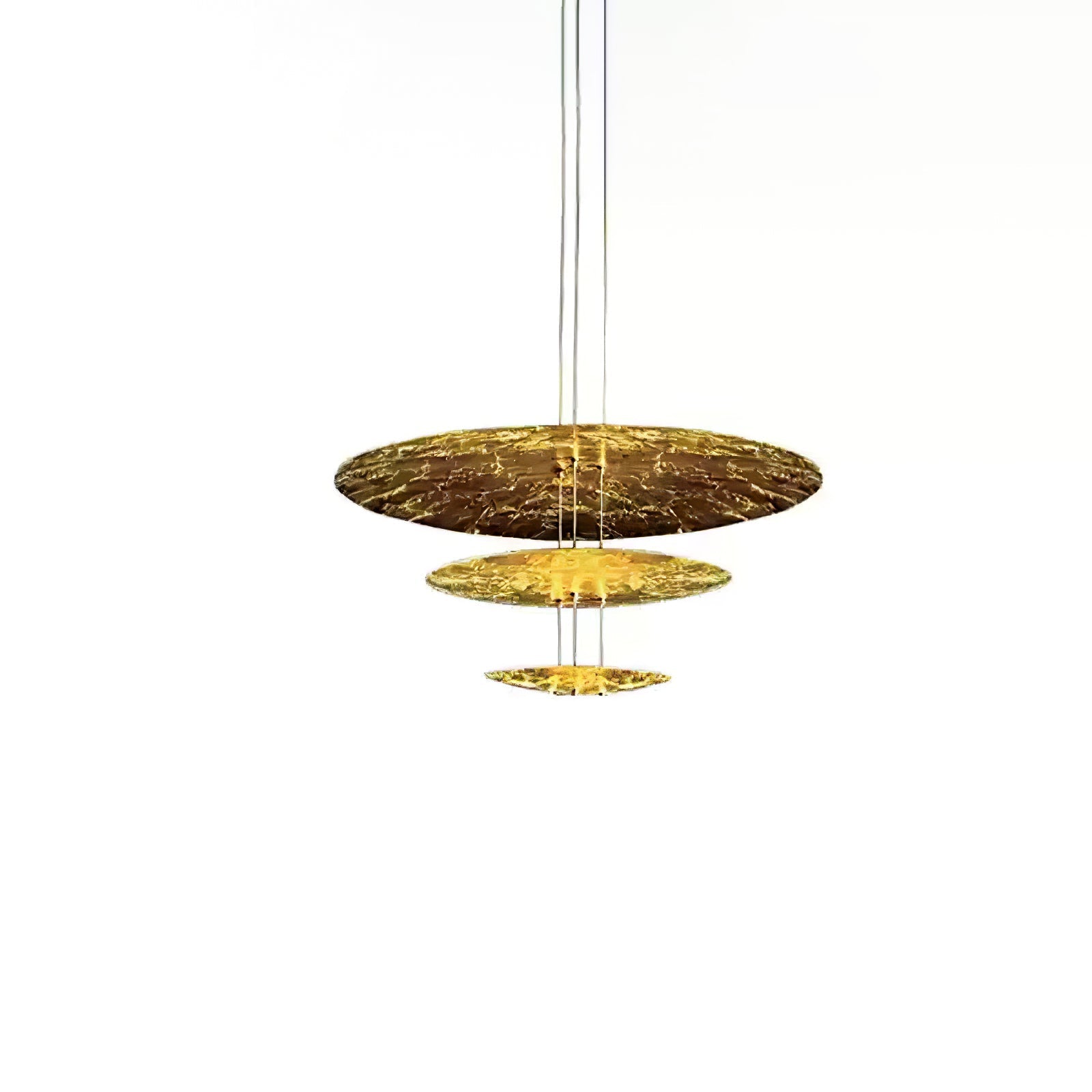 Zathaara Mehrlagige Pendelleuchte aus Goldfolie-Letslighting
