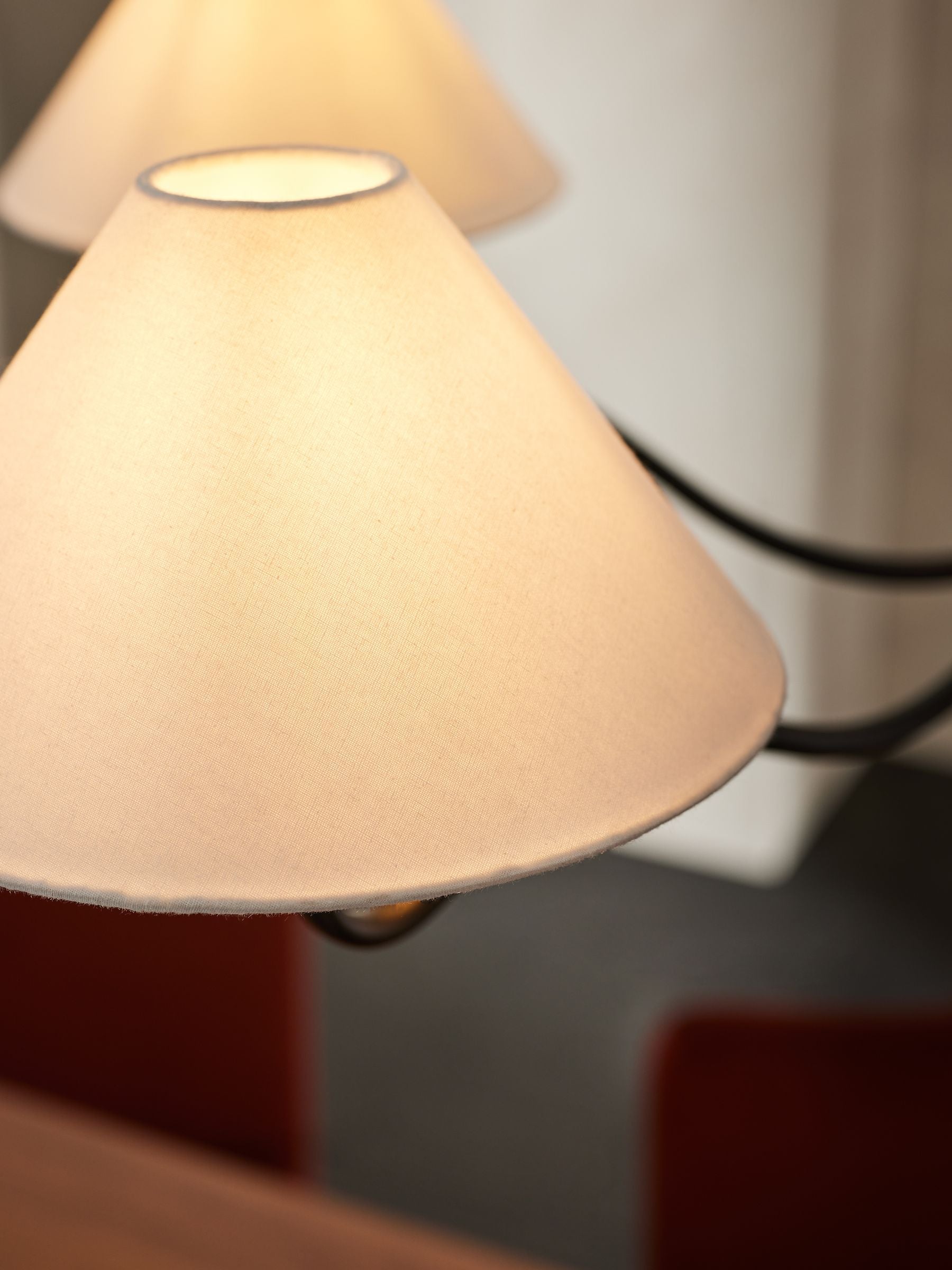 Ovene Industrieller Vintage-Kronleuchter aus Stoff-Letslighting