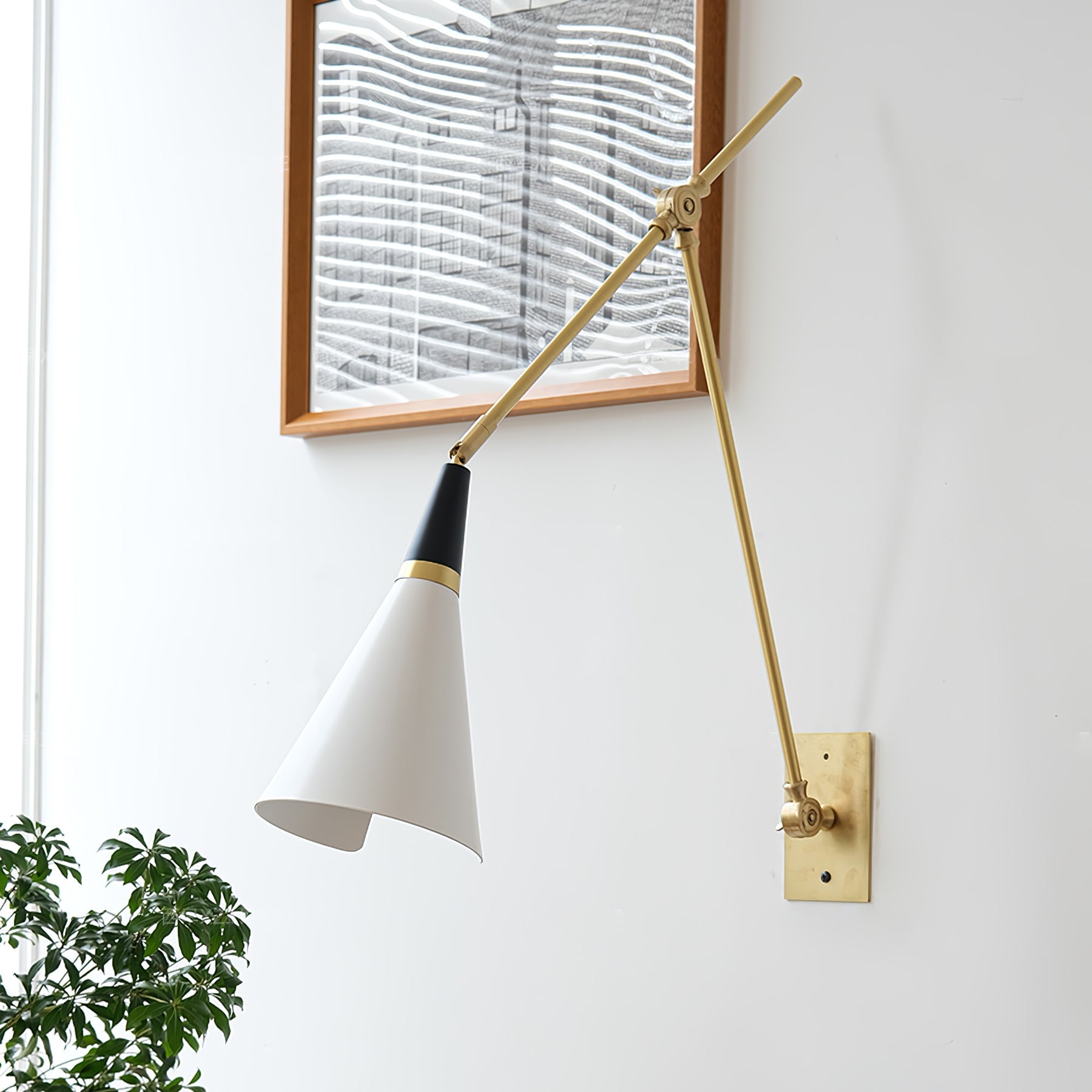 Ersila Messing Modern Minimalistisch Wandleuchte-Letslighting