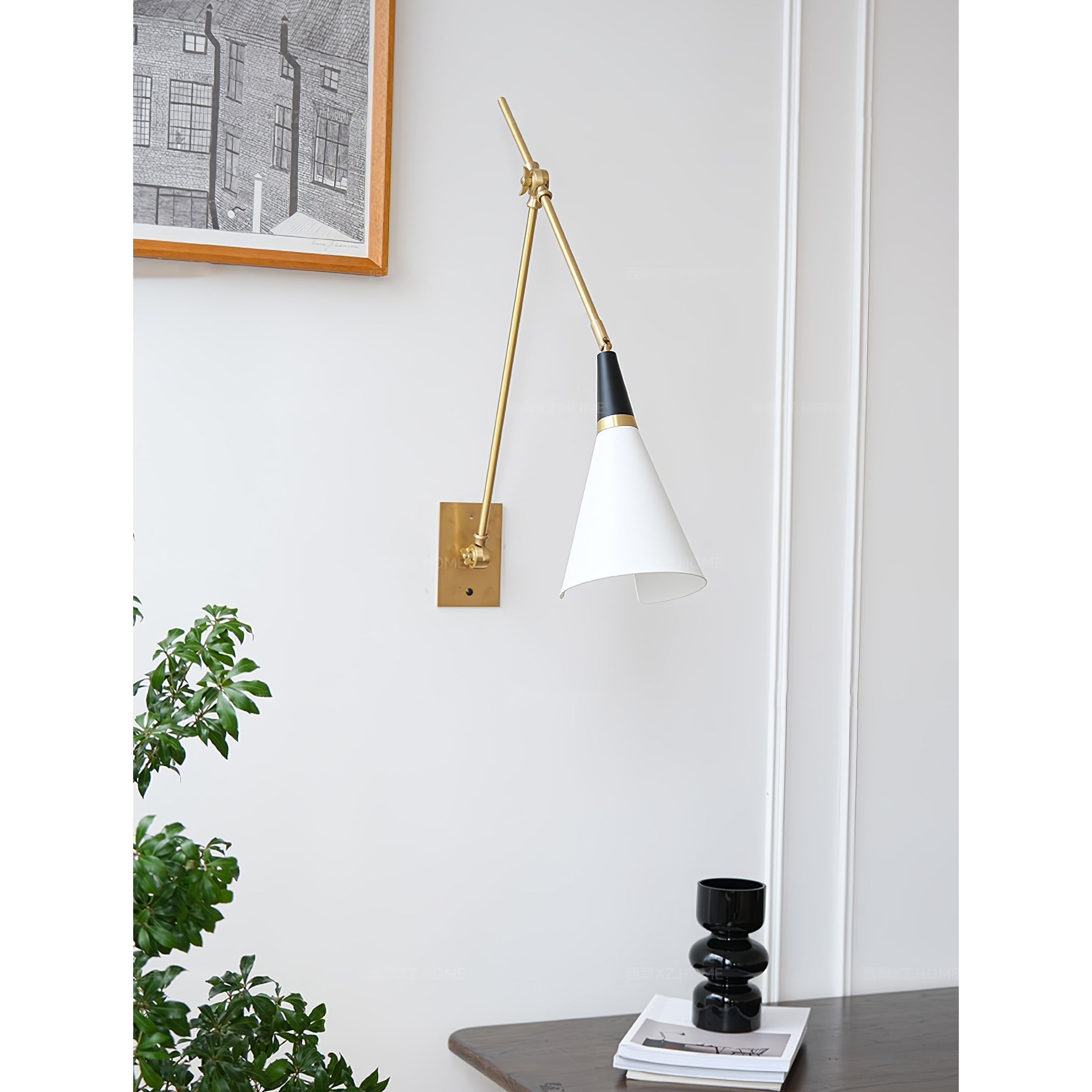 Ersila Messing Modern Minimalistisch Wandleuchte-Letslighting