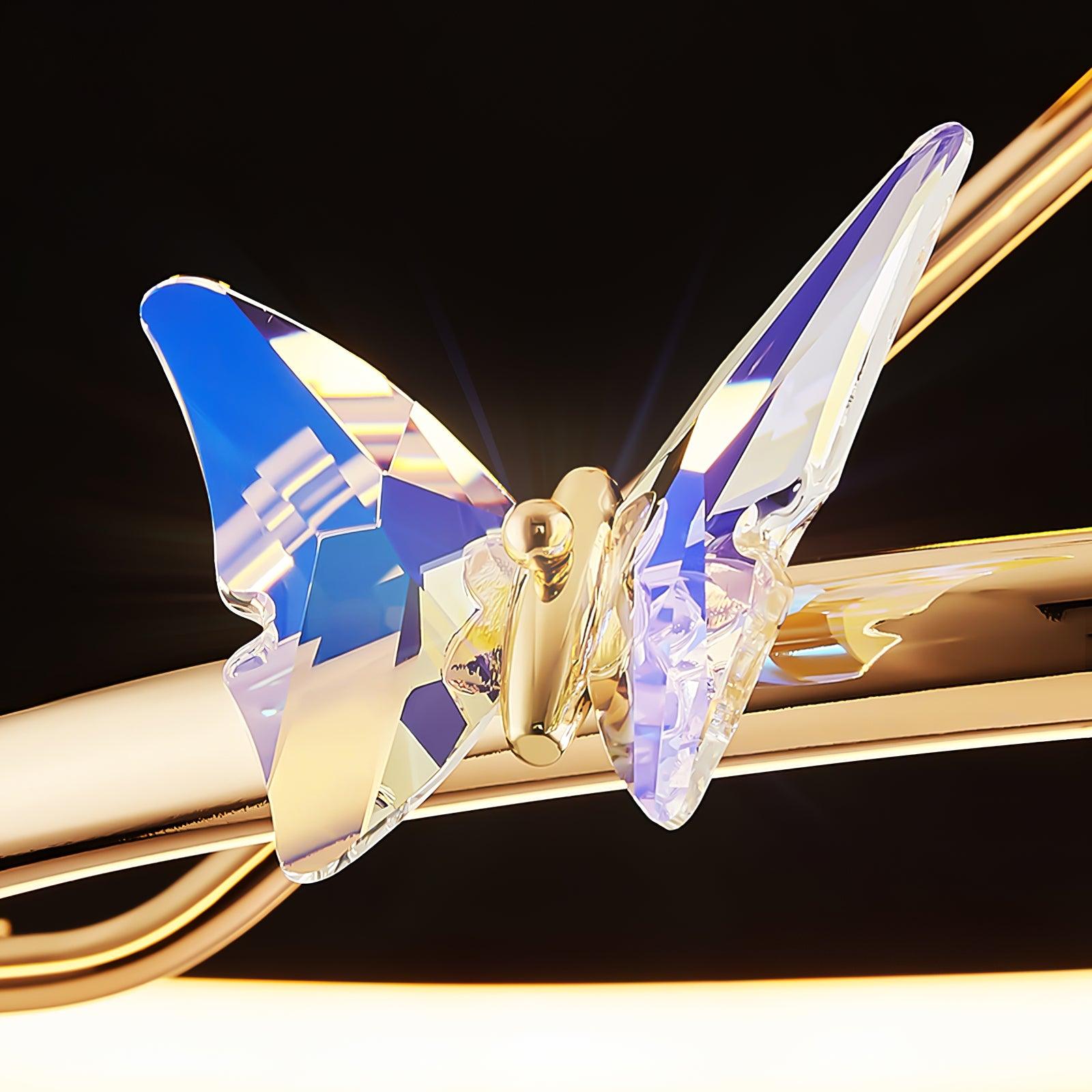 Solara Magic Butterfly Crystal Deckenleuchte-Letslighting