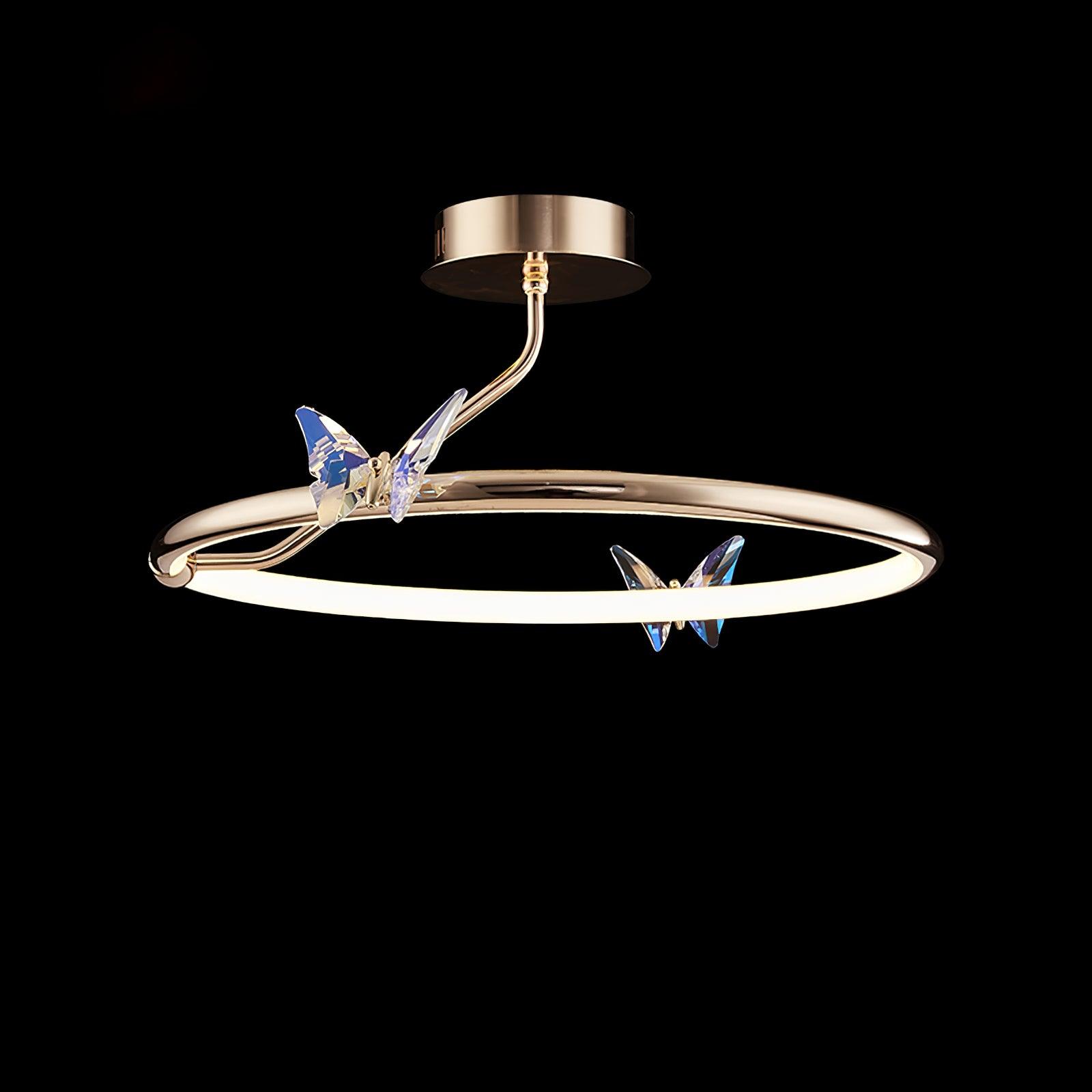 Solara Magic Butterfly Crystal Deckenleuchte-Letslighting