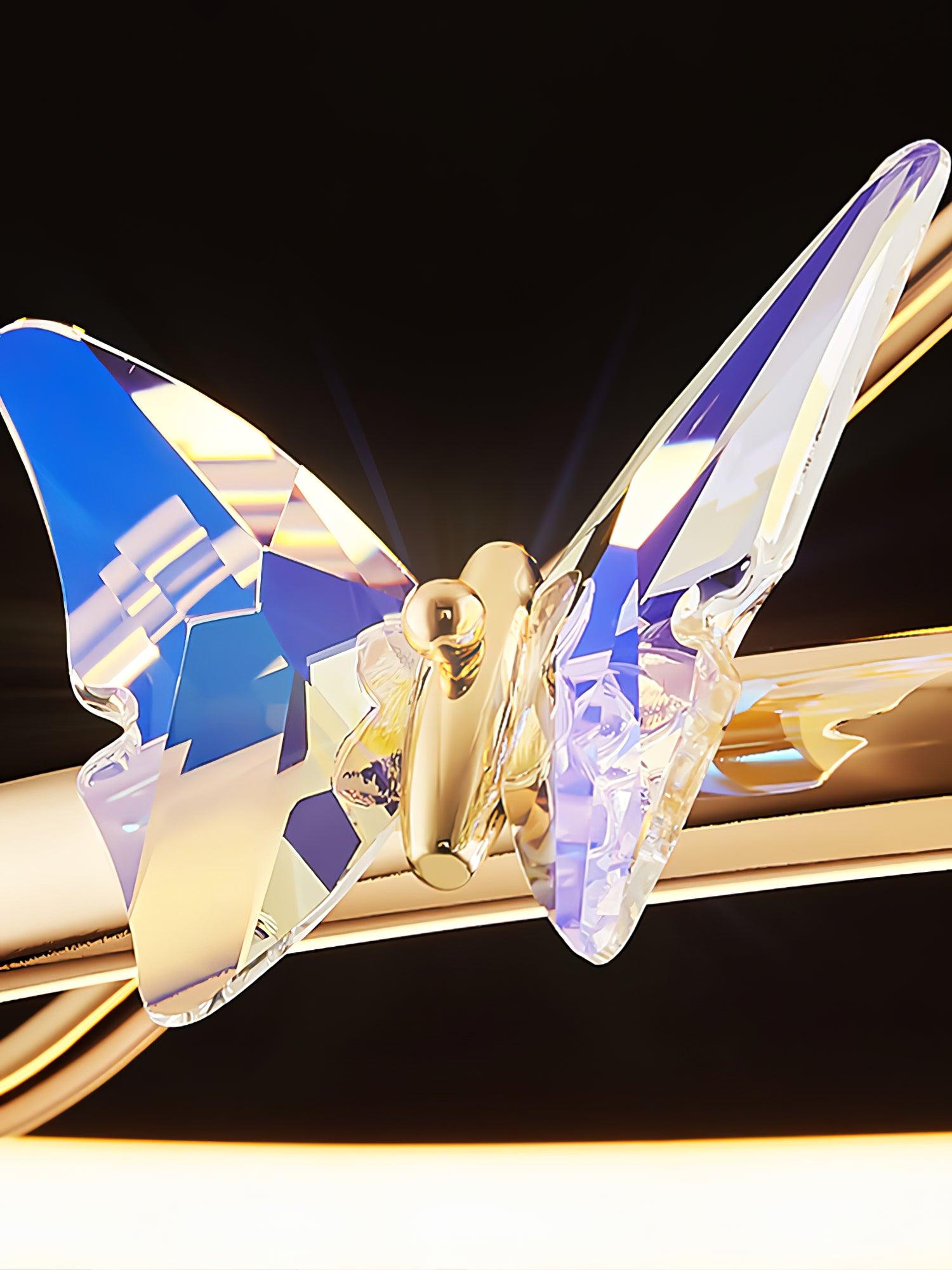 Solara Magic Butterfly Crystal Deckenleuchte-Letslighting