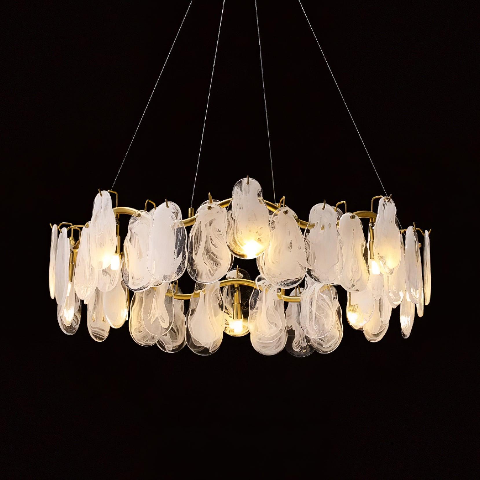 Lustra Kronleuchter-Wolkenglasplatten-Letslighting