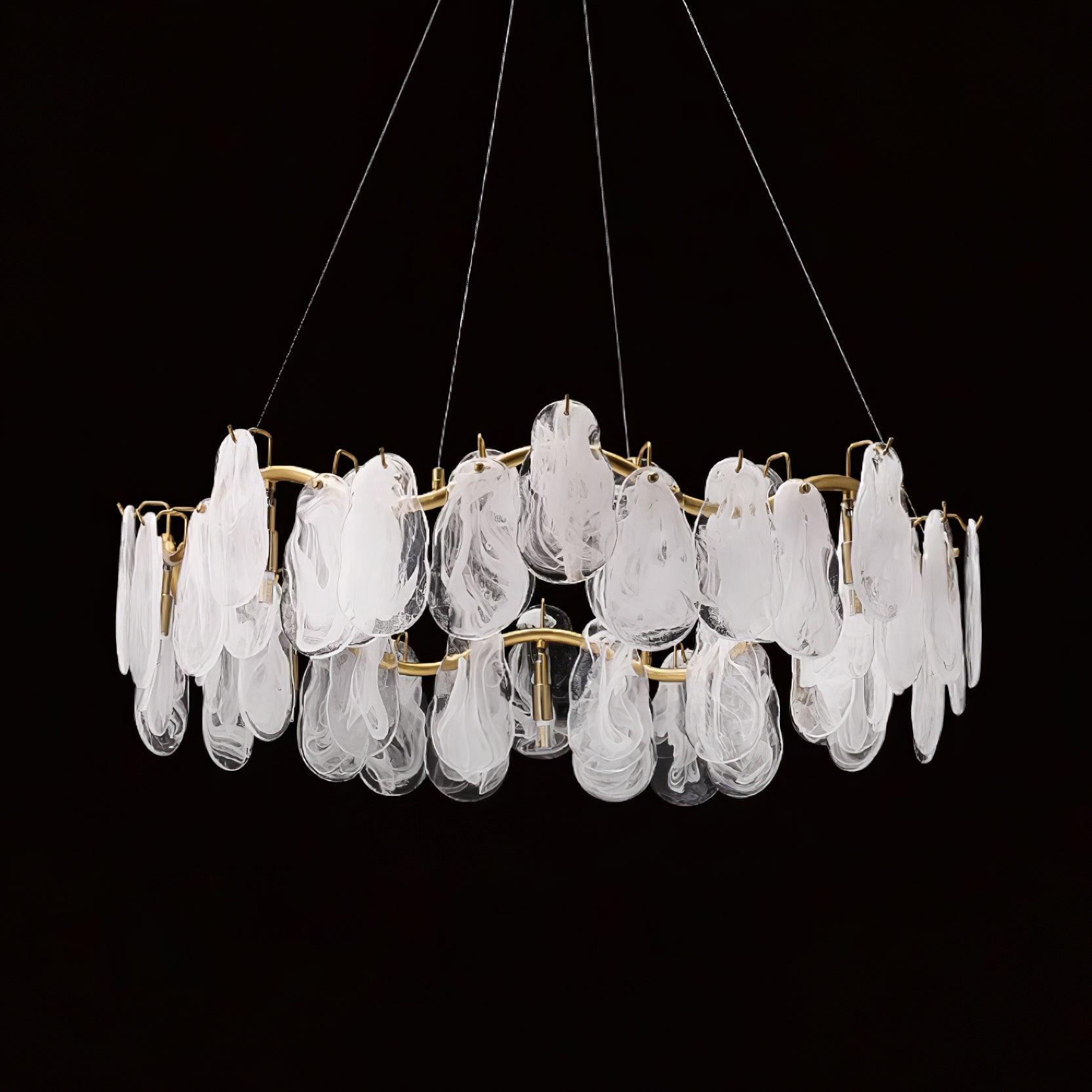 Lustra Kronleuchter-Wolkenglasplatten-Letslighting