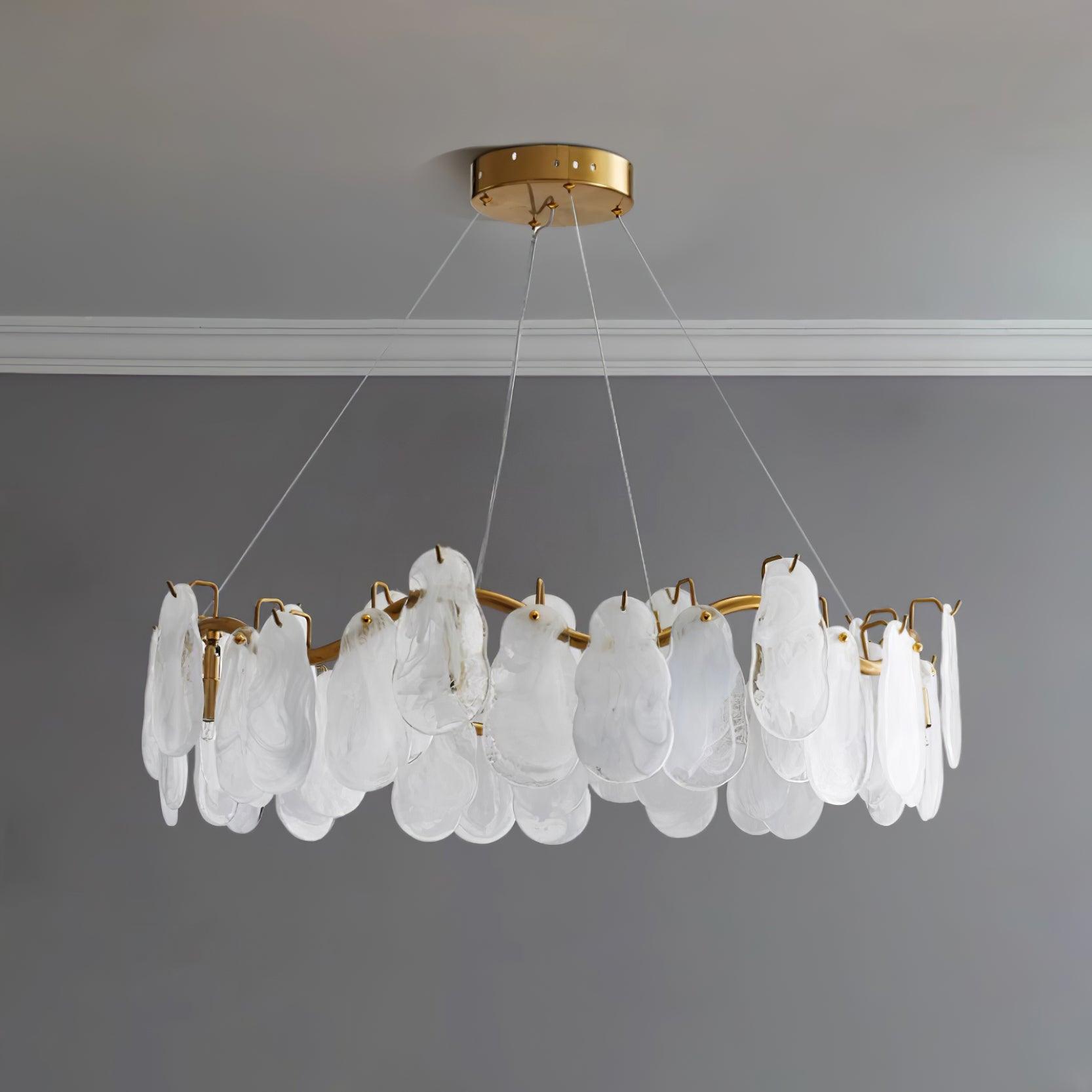Lustra Kronleuchter-Wolkenglasplatten-Letslighting