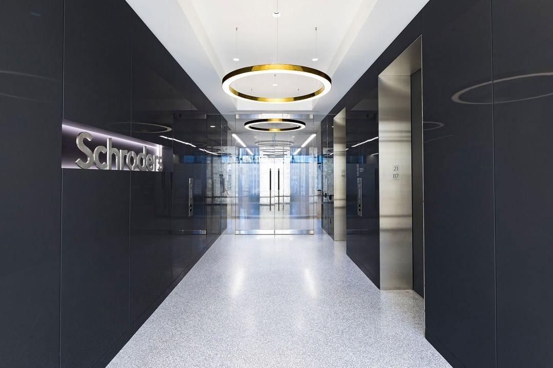 Lustra Pendelleuchte LED Ring Gold Modern 3 Ring-Letslighting