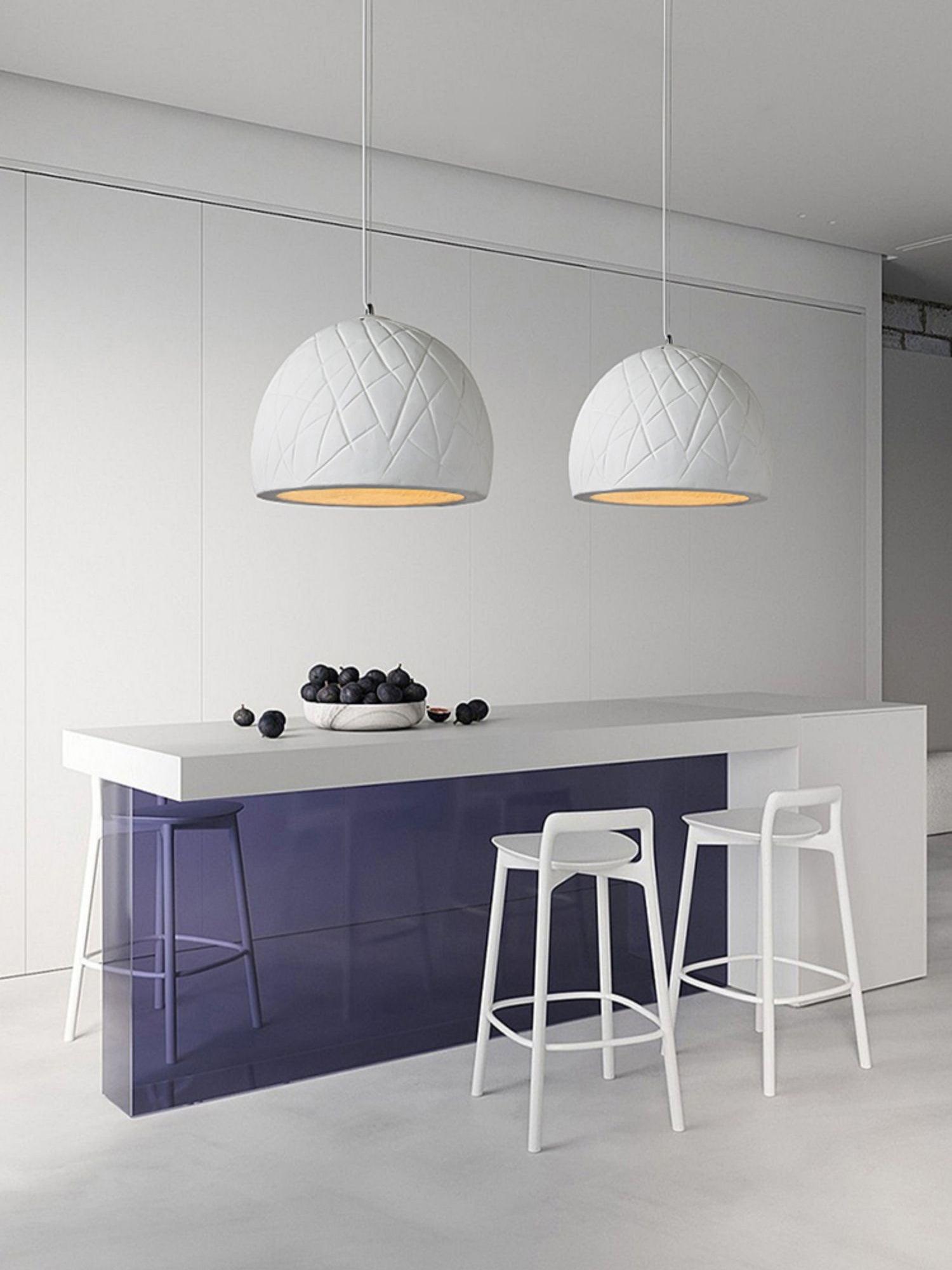 Cashaor Nordisch Kunst Wabi Plastik Pendelleuchte-Letslighting