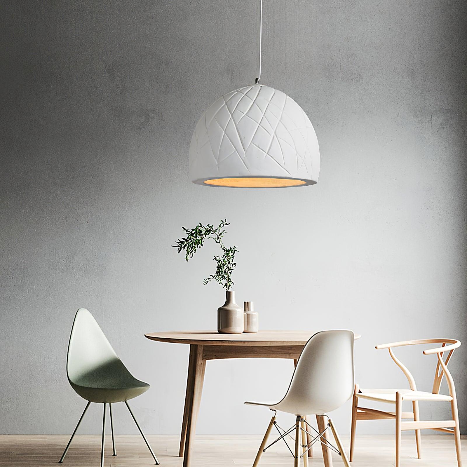 Cashaor Nordisch Kunst Wabi Plastik Pendelleuchte-Letslighting