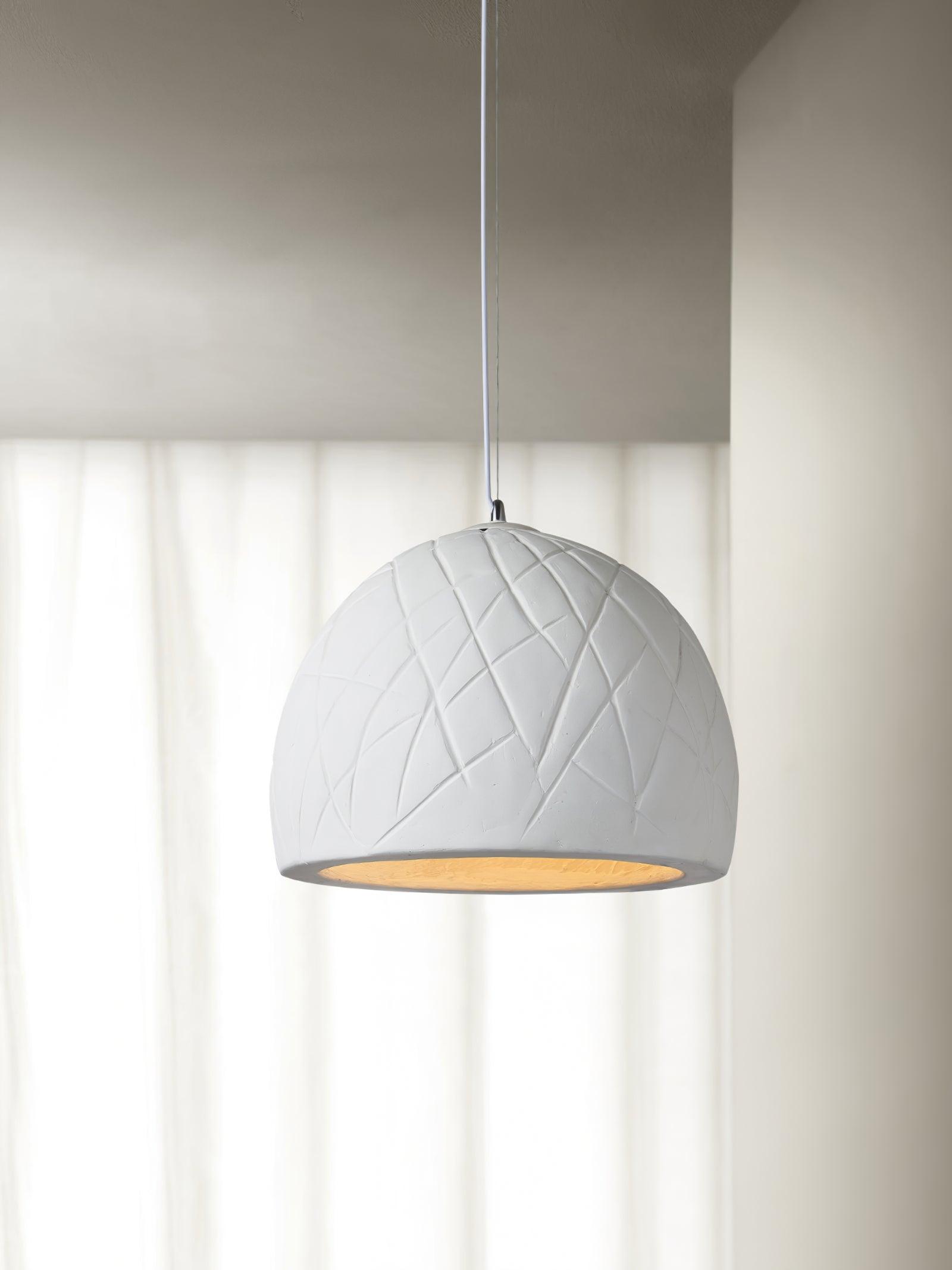 Cashaor Nordisch Kunst Wabi Plastik Pendelleuchte-Letslighting