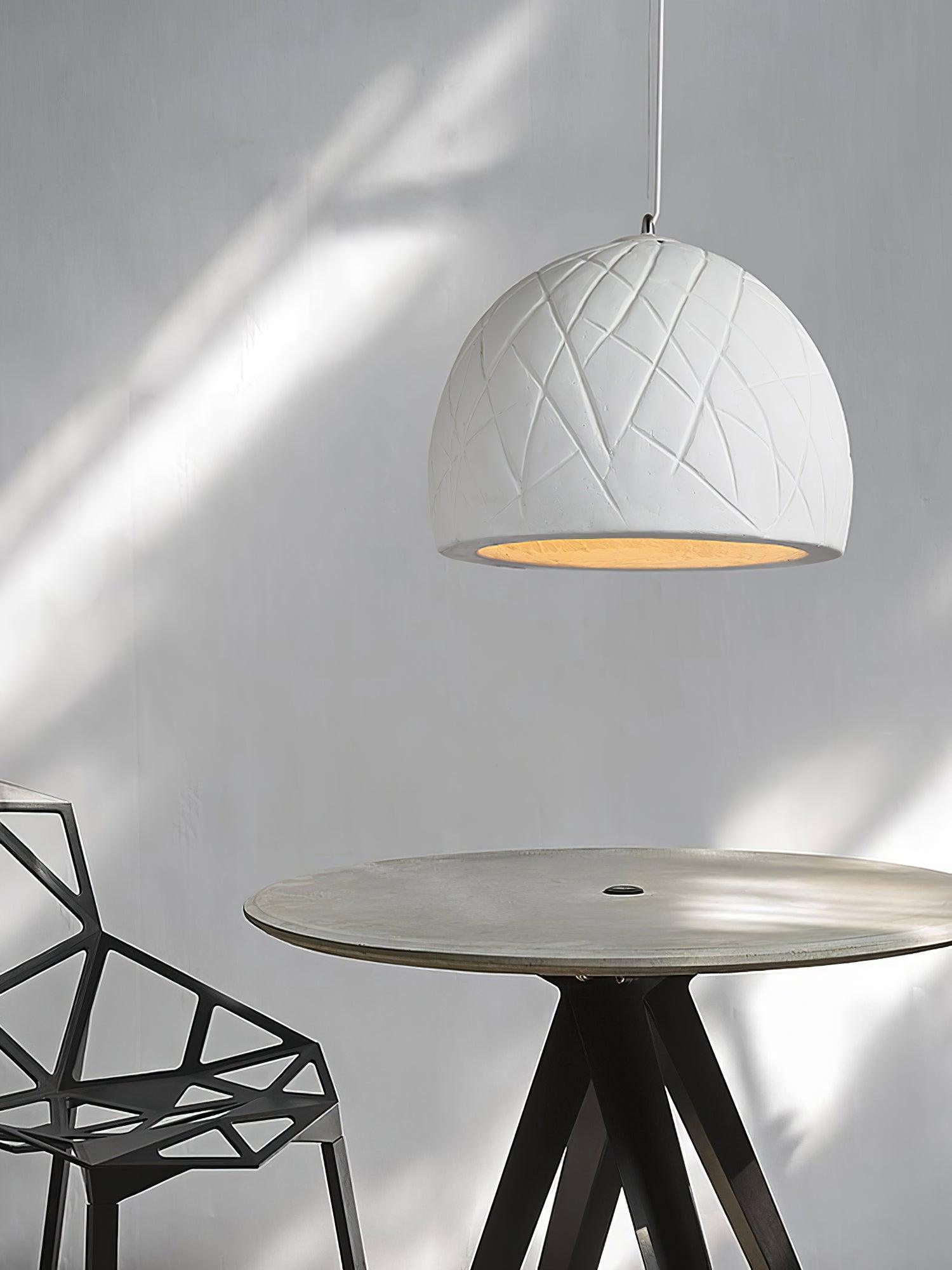 Cashaor Nordisch Kunst Wabi Plastik Pendelleuchte-Letslighting