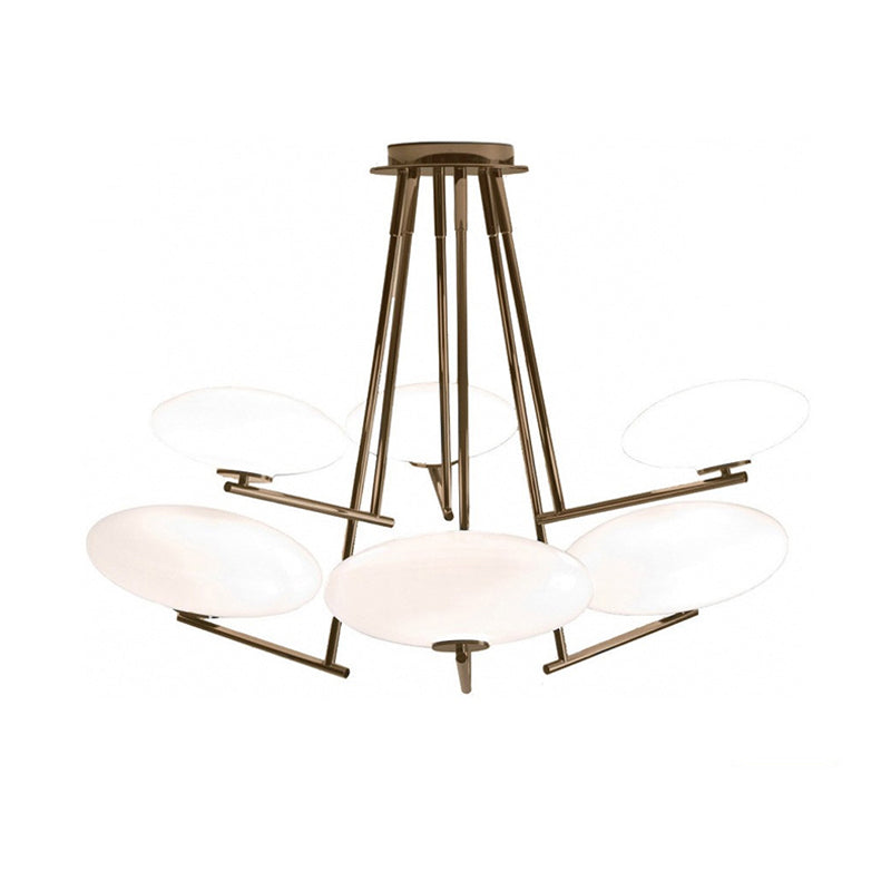 Umirarae Messing Glas Deckenlampe-Letslighting